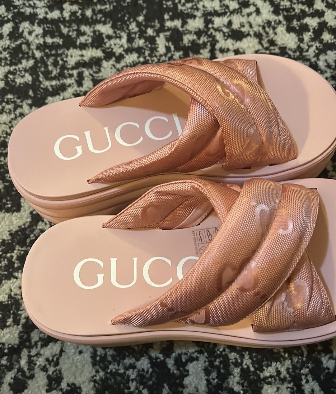 Gucci Gucci GG Platform Slide Sandal size 37 Size US 7 / IT 37 - 4 Thumbnail