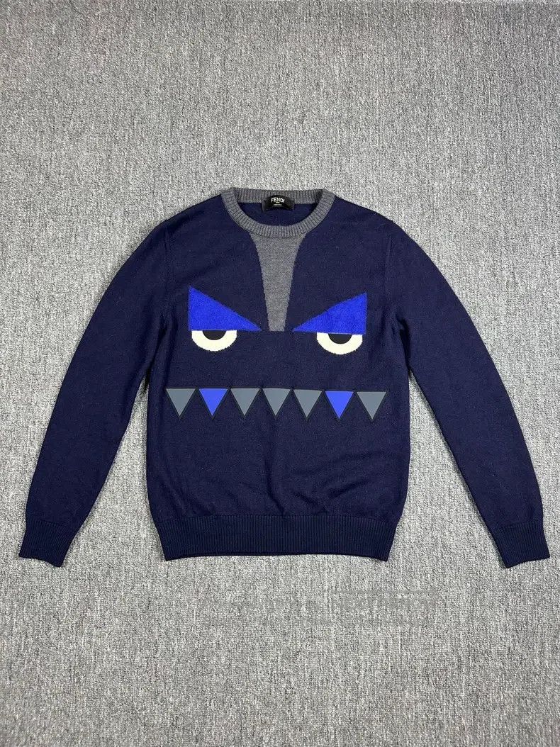 Fendi Fendi Monster Knit Sweater Size US S / EU 44-46 / 1 - 1 Thumbnail