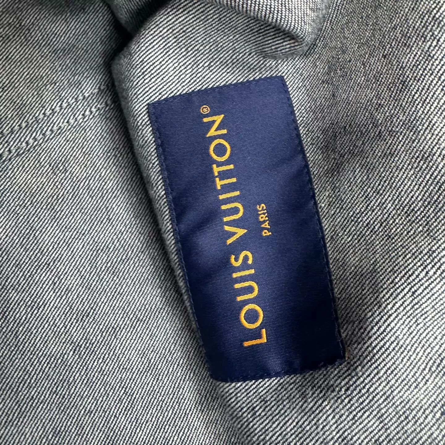 Louis Vuitton LV Tie-Dye All-Over Print Denim Jacket dbk 50 New Size US M / EU 48-50 / 2 - 3 Thumbnail