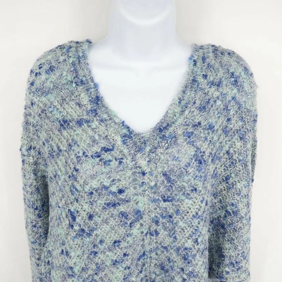 Other Style & Co Women's Pastel Pullover V-Neck Sweater S Blue NW Size S / US 4 / IT 40 - 3 Thumbnail