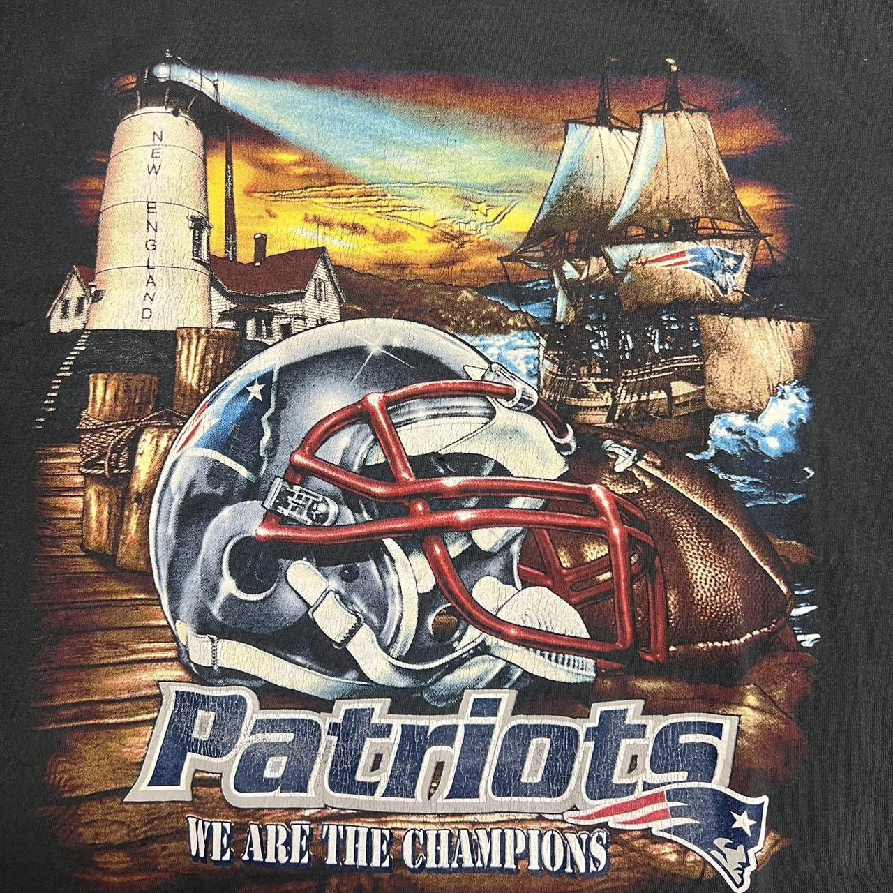 NFL × Vintage Vintage Patriots T-shirt Size US XL / EU 56 / 4 - 3 Thumbnail