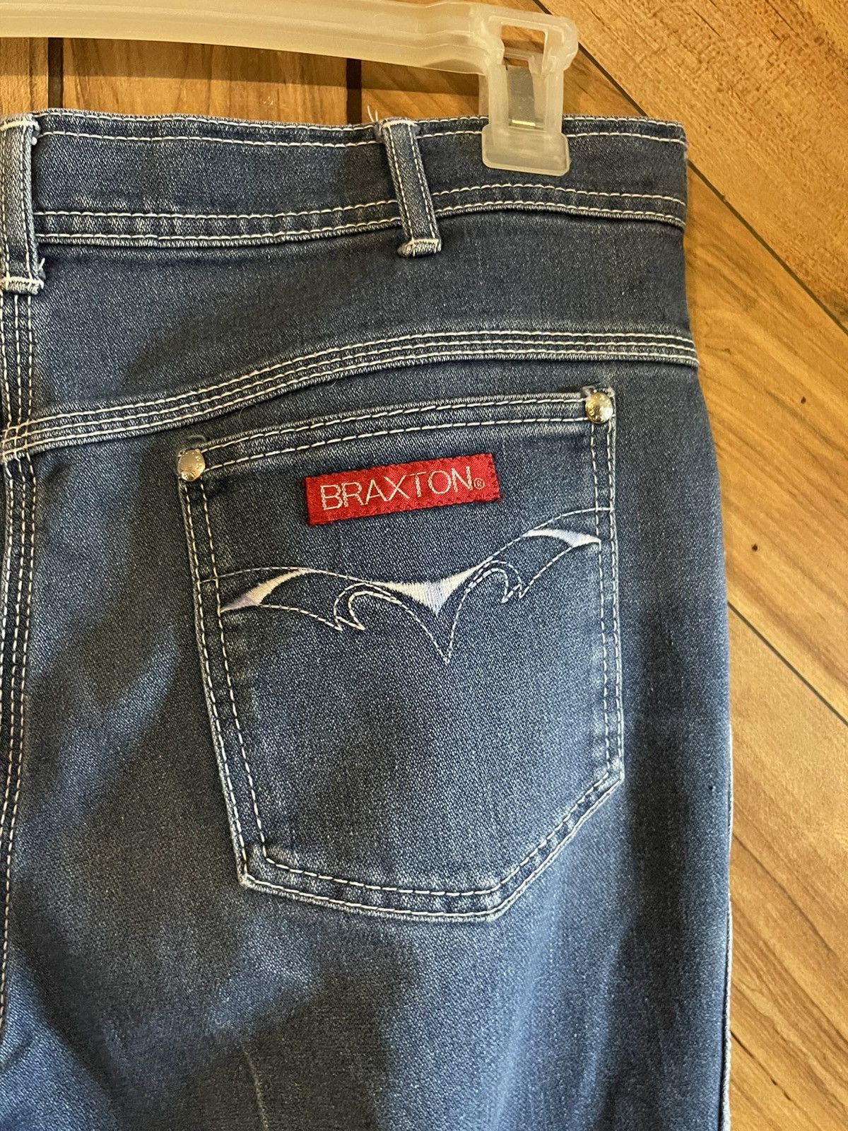 Other Braxton Vintage 80s Denim High Rise Straight Leg Jeans Pant Size US 36 / EU 52 - 9 Thumbnail