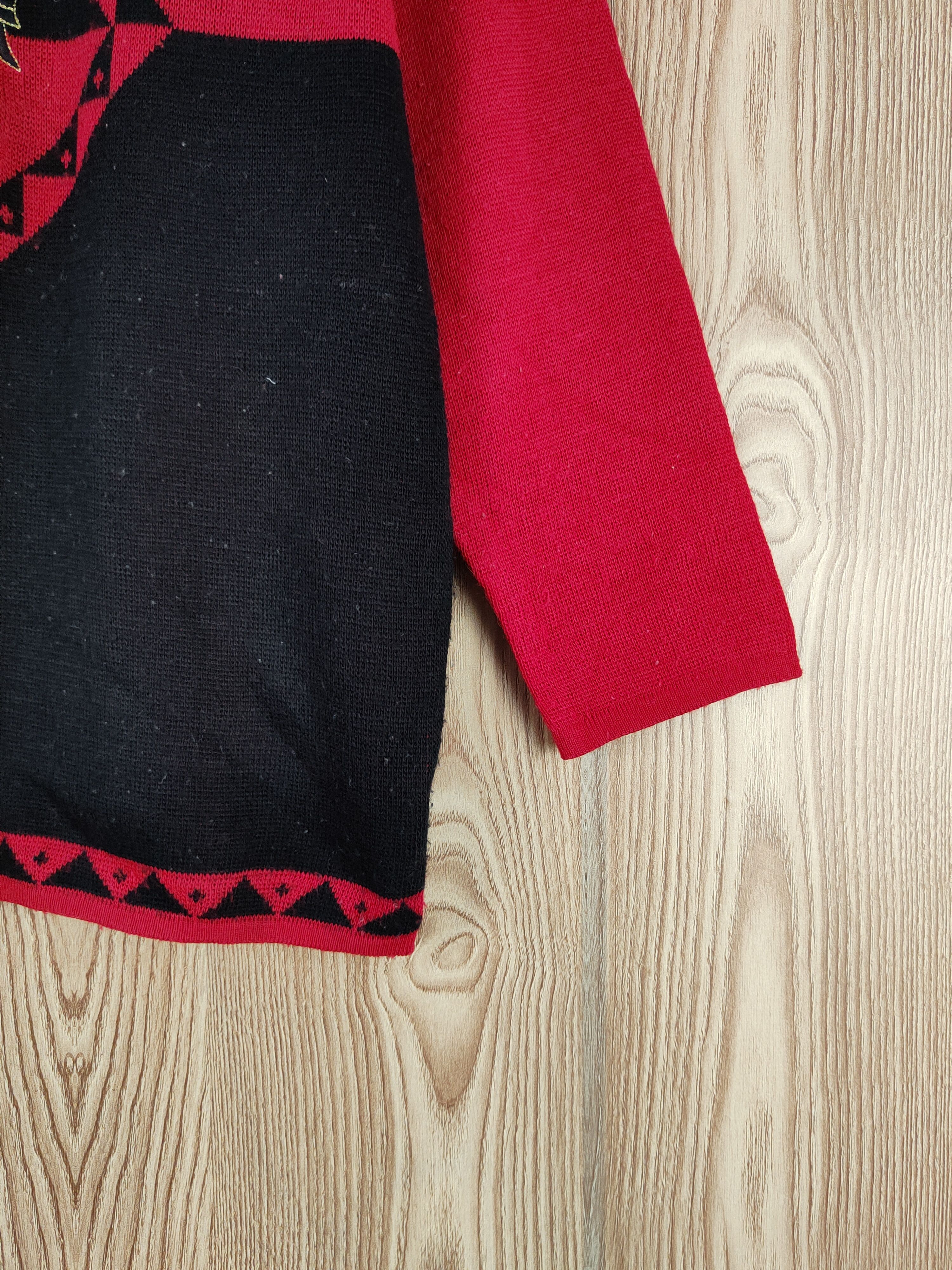 Japanese Brand × Vintage Marulinne Red Knitwear Sweatshirts #W126 Size M / US 6-8 / IT 42-44 - 7 Thumbnail