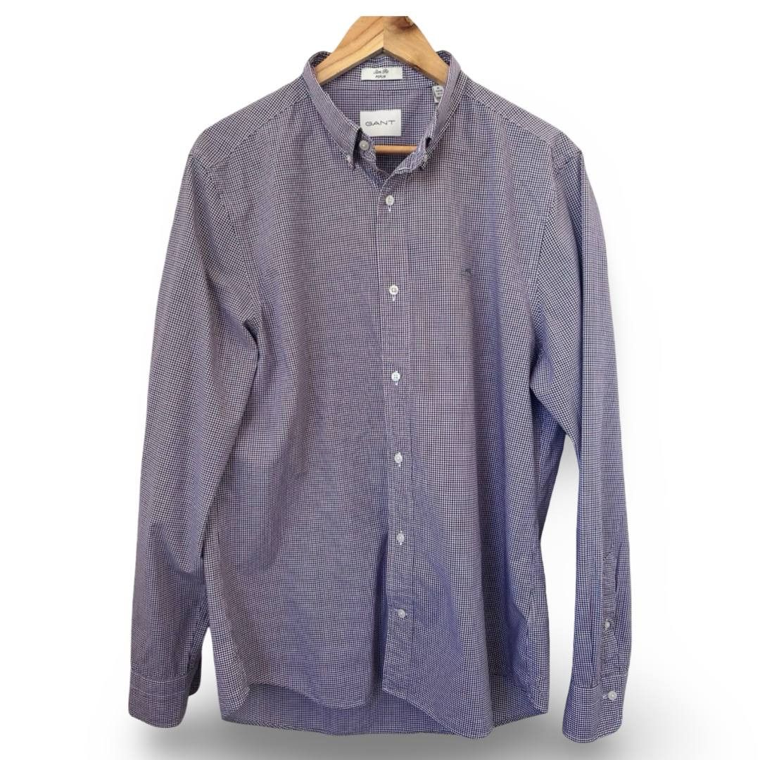 Gant Gant poplin shirt #521 Size US XL / EU 56 / 4 - 1 Thumbnail