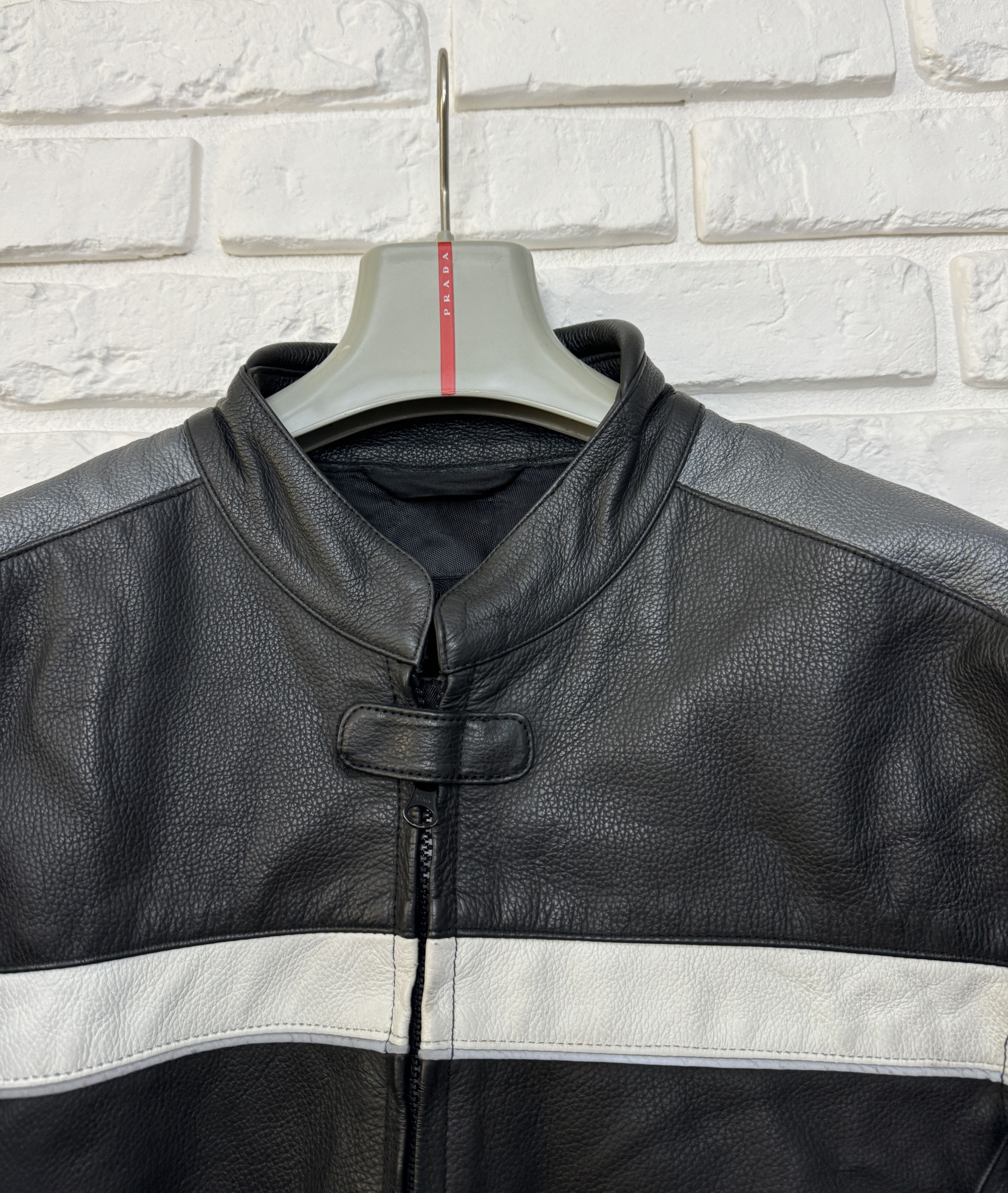 Vintage Yamaha Racing Geniune Leather Jacket Black Big Logo Size 52 Size US L / EU 52-54 / 3 - 5 Thumbnail