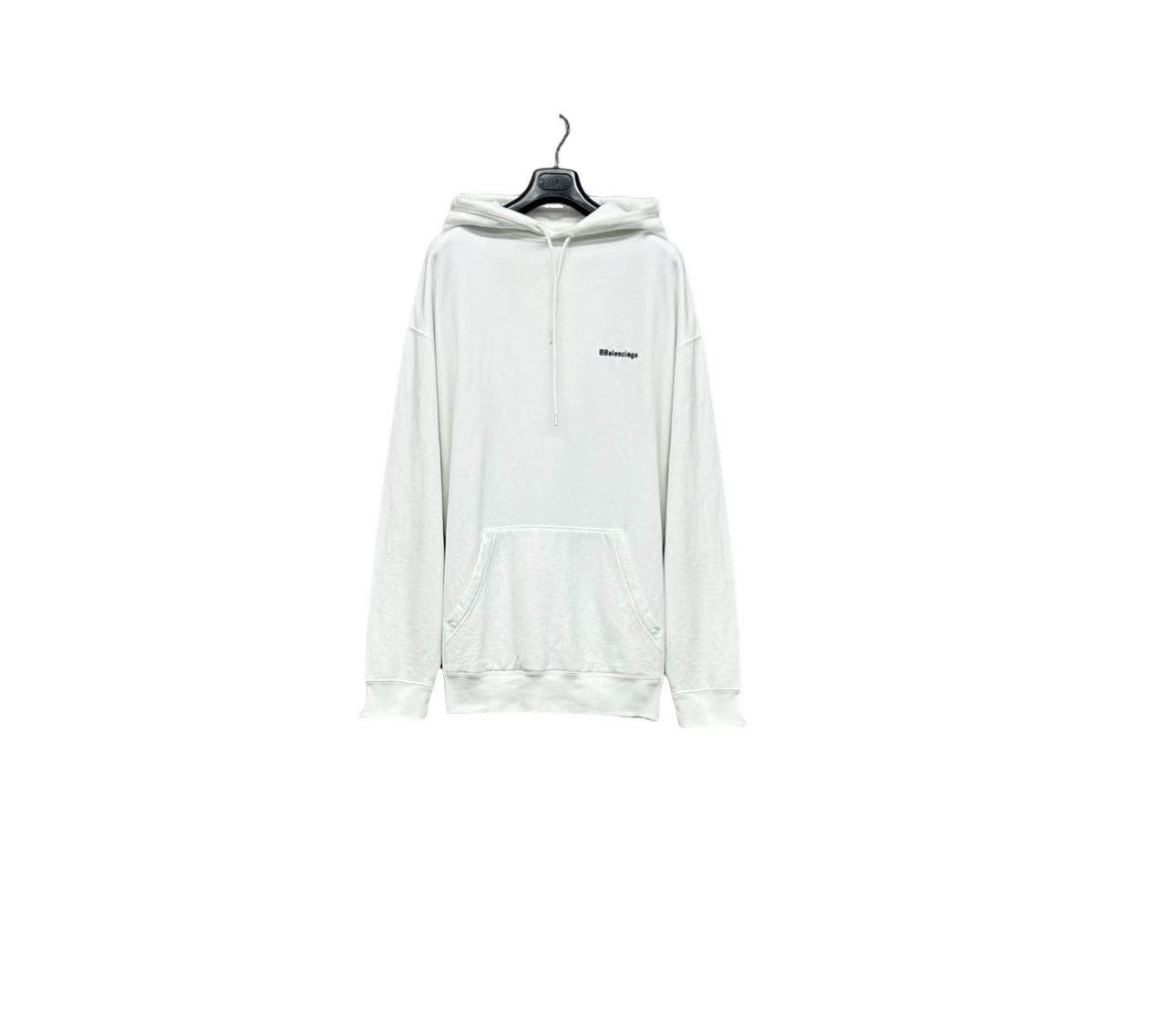 Balenciaga Balenciaga Embroidered Logo Hoodie Size L Size US L / EU 52-54 / 3 - 1 Thumbnail