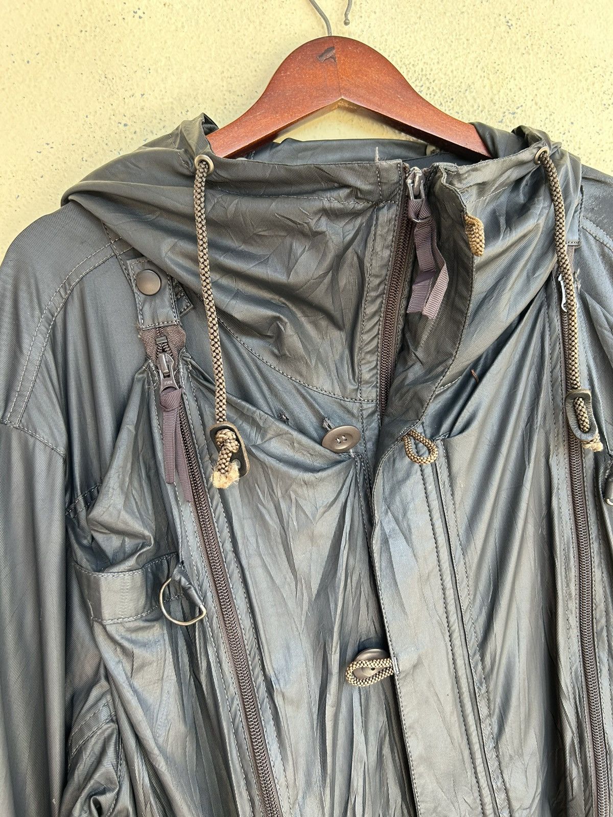 Final Home Final Home Prototype Sample Waxed Hooded Jacket Size US M / EU 48-50 / 2 - 17 Thumbnail