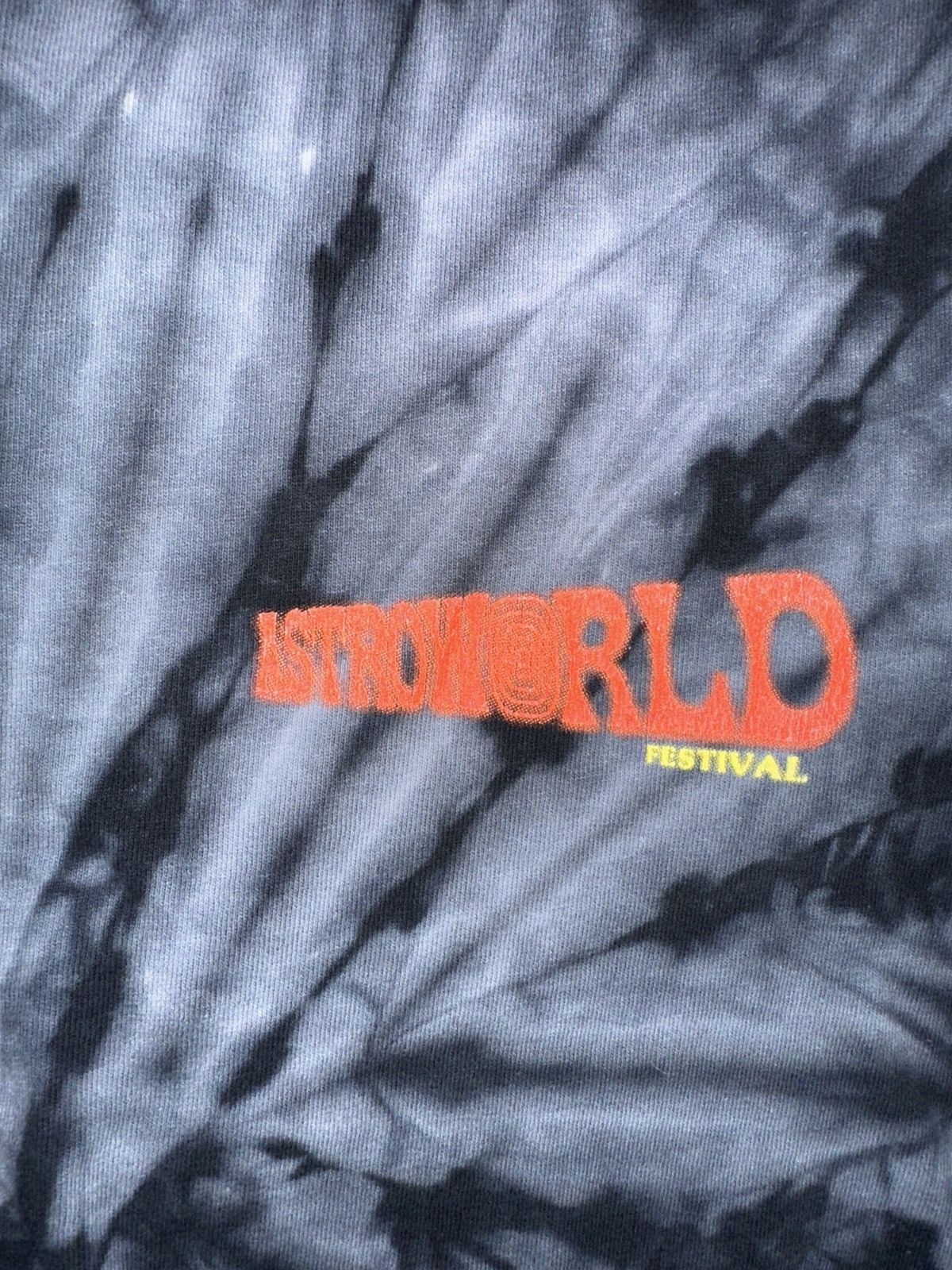 Travis Scott Astroworld Festival 2018 Travis Scott Tye-Dye T-Shirt Size US S / EU 44-46 / 1 - 3 Thumbnail