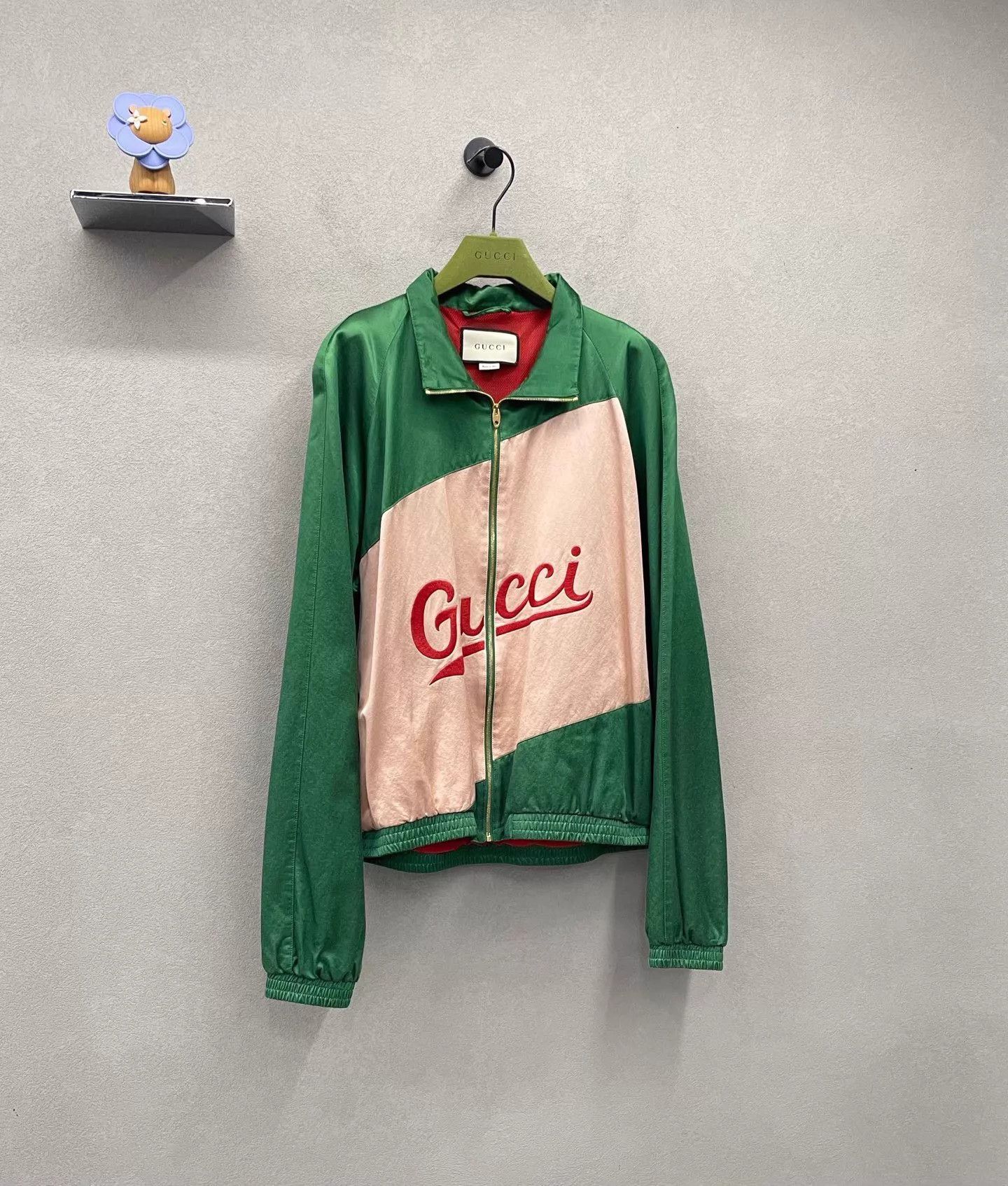 Gucci Gucci Green Classic Coat Size 50 Size US M / EU 48-50 / 2 - 3 Thumbnail