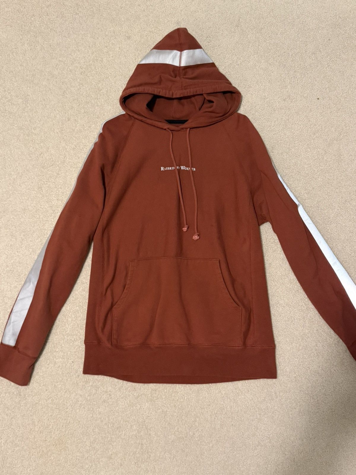 Raised By Wolves Silver Reflective Logo Hoodie Size US M / EU 48-50 / 2 - 1 Thumbnail