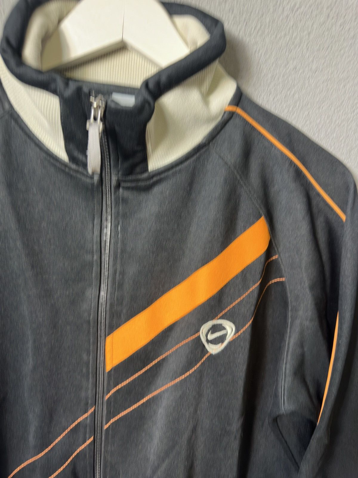 Nike × Vintage Nike Vintage Y2K Zip Jacket Size US L / EU 52-54 / 3 - 4 Thumbnail