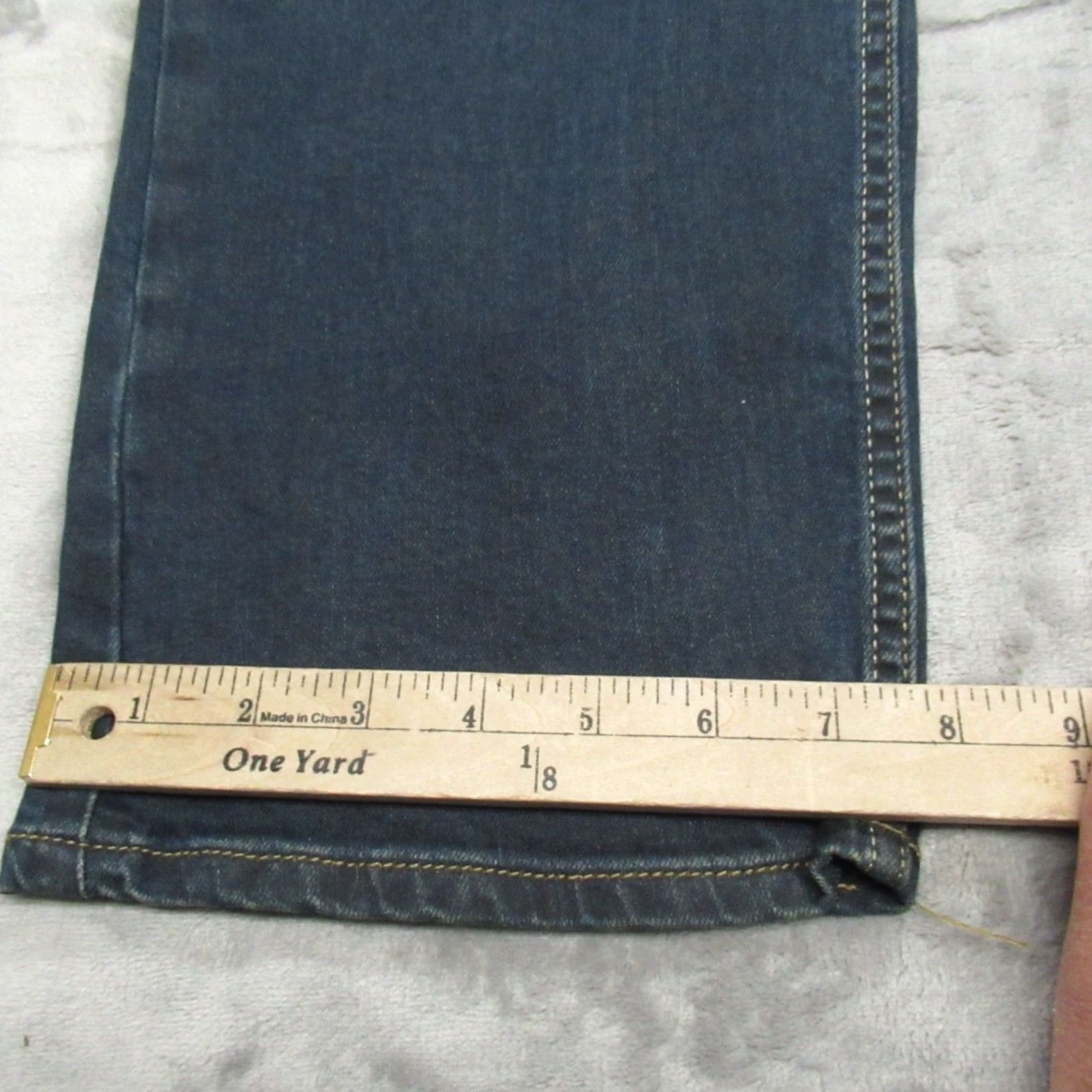 Wrangler Wrangler Jeans Mens 36x30 Relax Straight Denim Stretch Rugged Work Whisker Fade Size US 36 / EU 52 - 6 Thumbnail