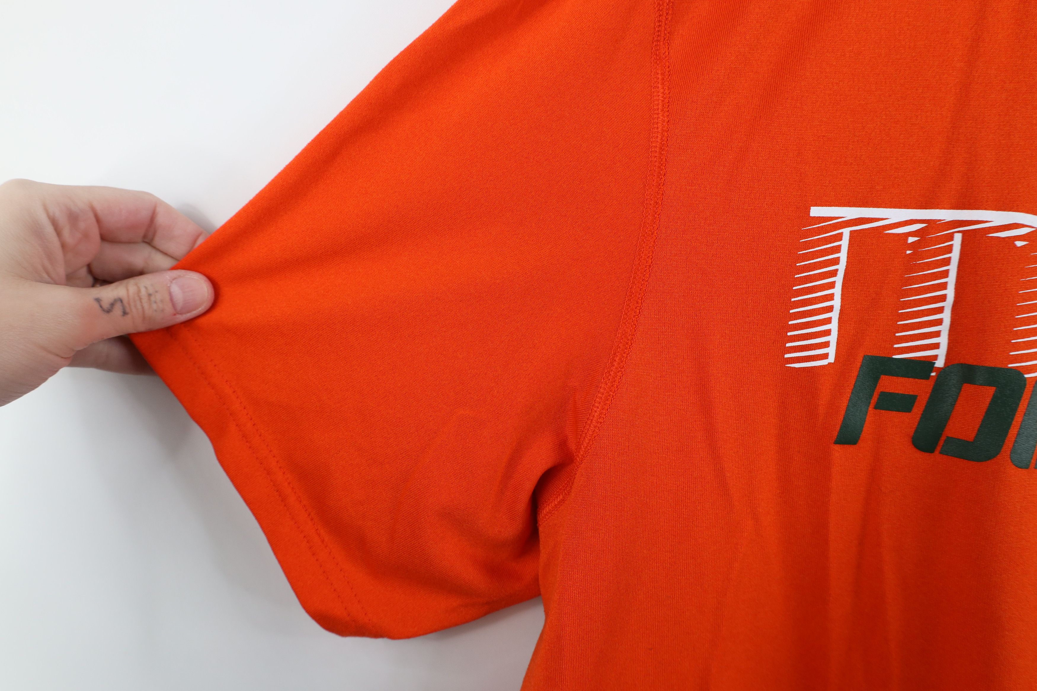 Nike Nike University of Miami Football Short Sleeve T-Shirt Size US L / EU 52-54 / 3 - 7 Thumbnail