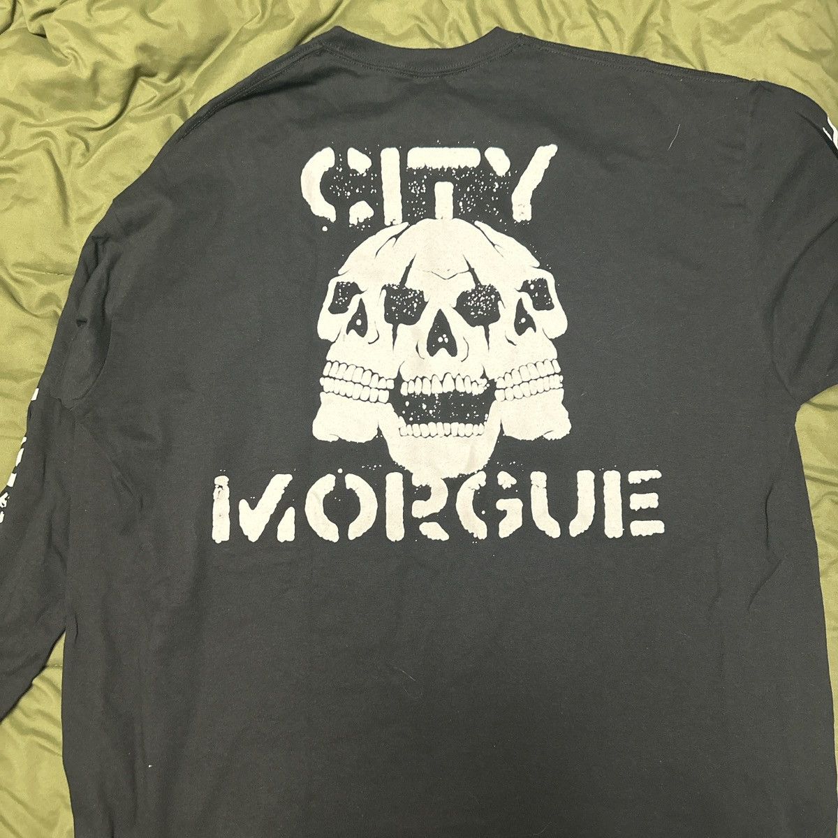 City Morgue Skull Long sleeve