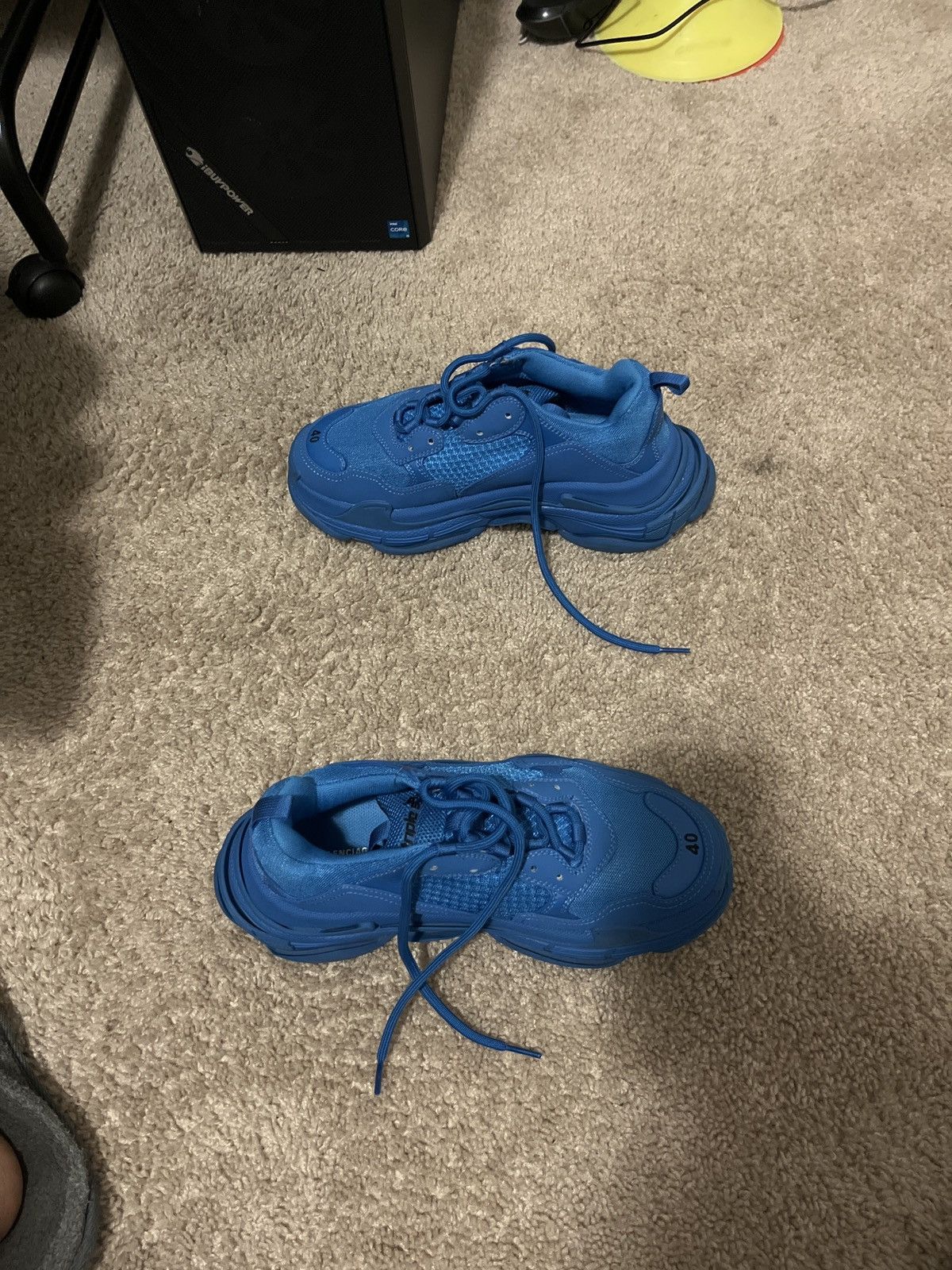 Balenciaga Blue triple S balenciaga Size US 7 / EU 40 - 5 Thumbnail