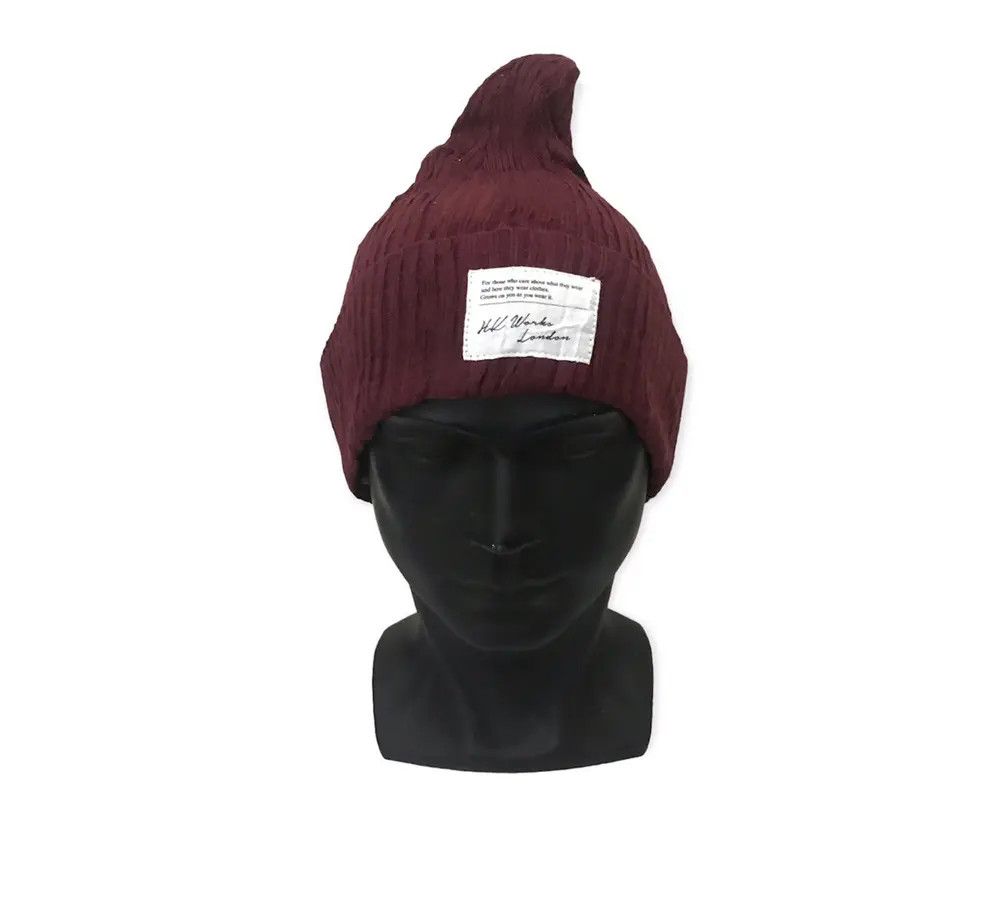 HK Works London Plain Beanie Hat