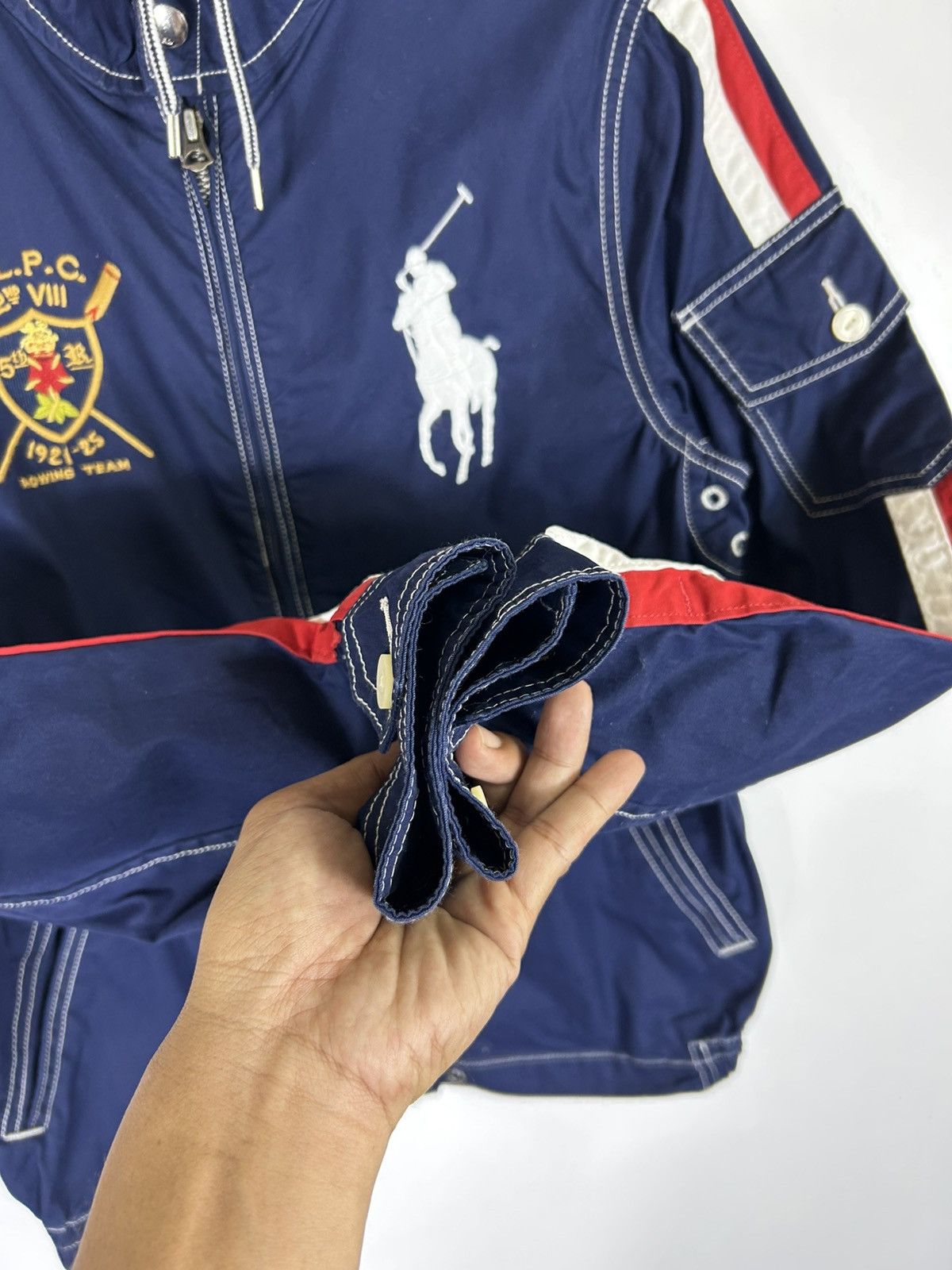 Polo Ralph Lauren 🔥Polo Ralph Lauren Big Pony Hooded Zipper Jacket Size US XS / EU 42 / 0 - 7 Thumbnail