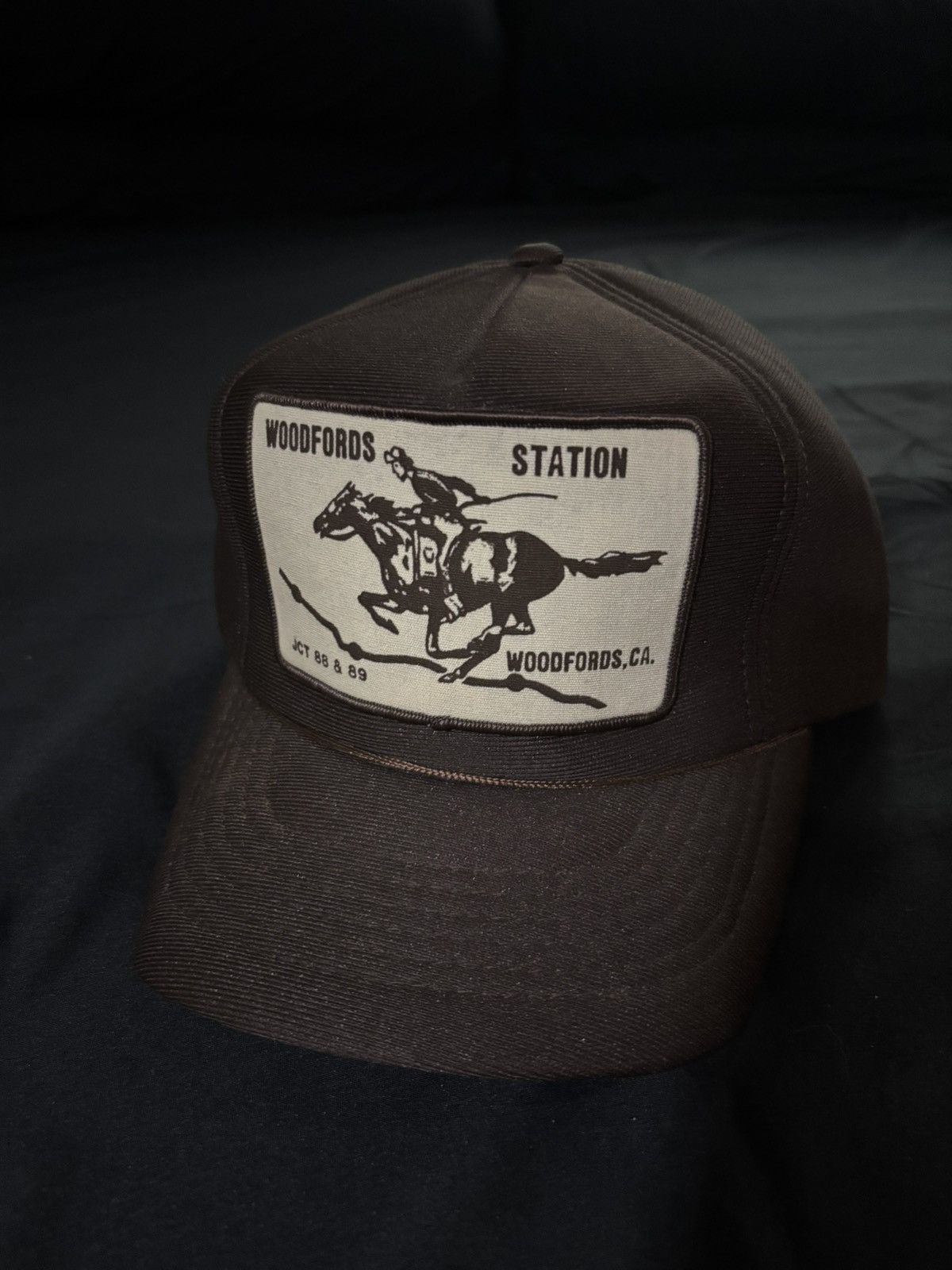 Vintage Woodfords Station Trucker Hat Size ONE SIZE - 2 Thumbnail
