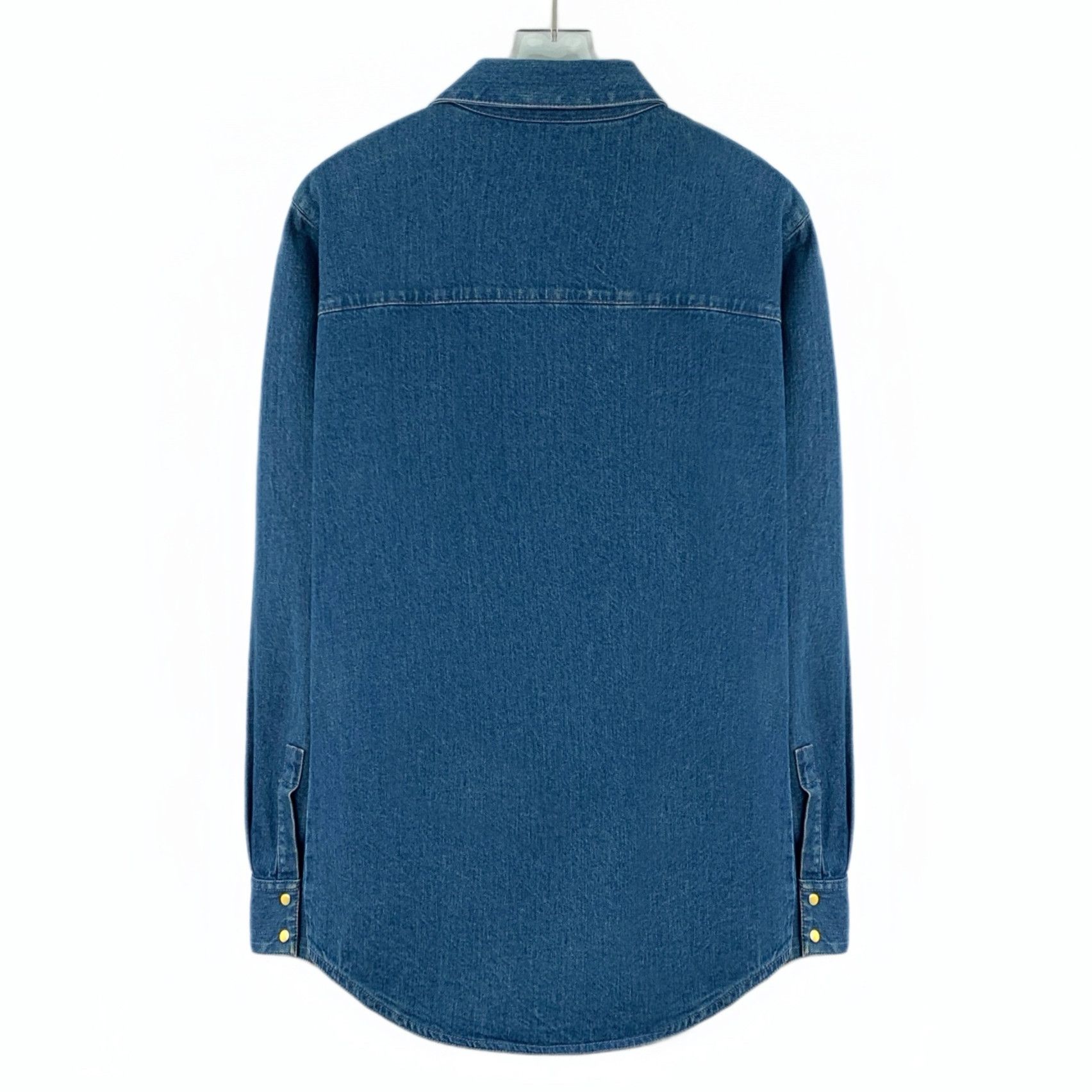 Gucci Gucci Striped Web Cotton Denim Shirt Size 46 (S) Size US S / EU 44-46 / 1 - 2 Thumbnail