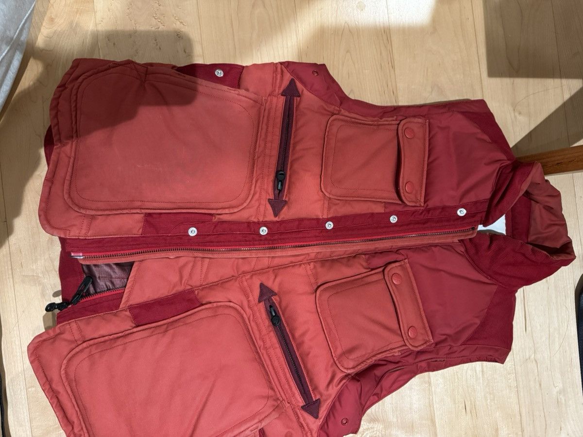 White Mountaineering White Mountaineering Red Puffer Vest Size US S / EU 44-46 / 1 - 1 Thumbnail