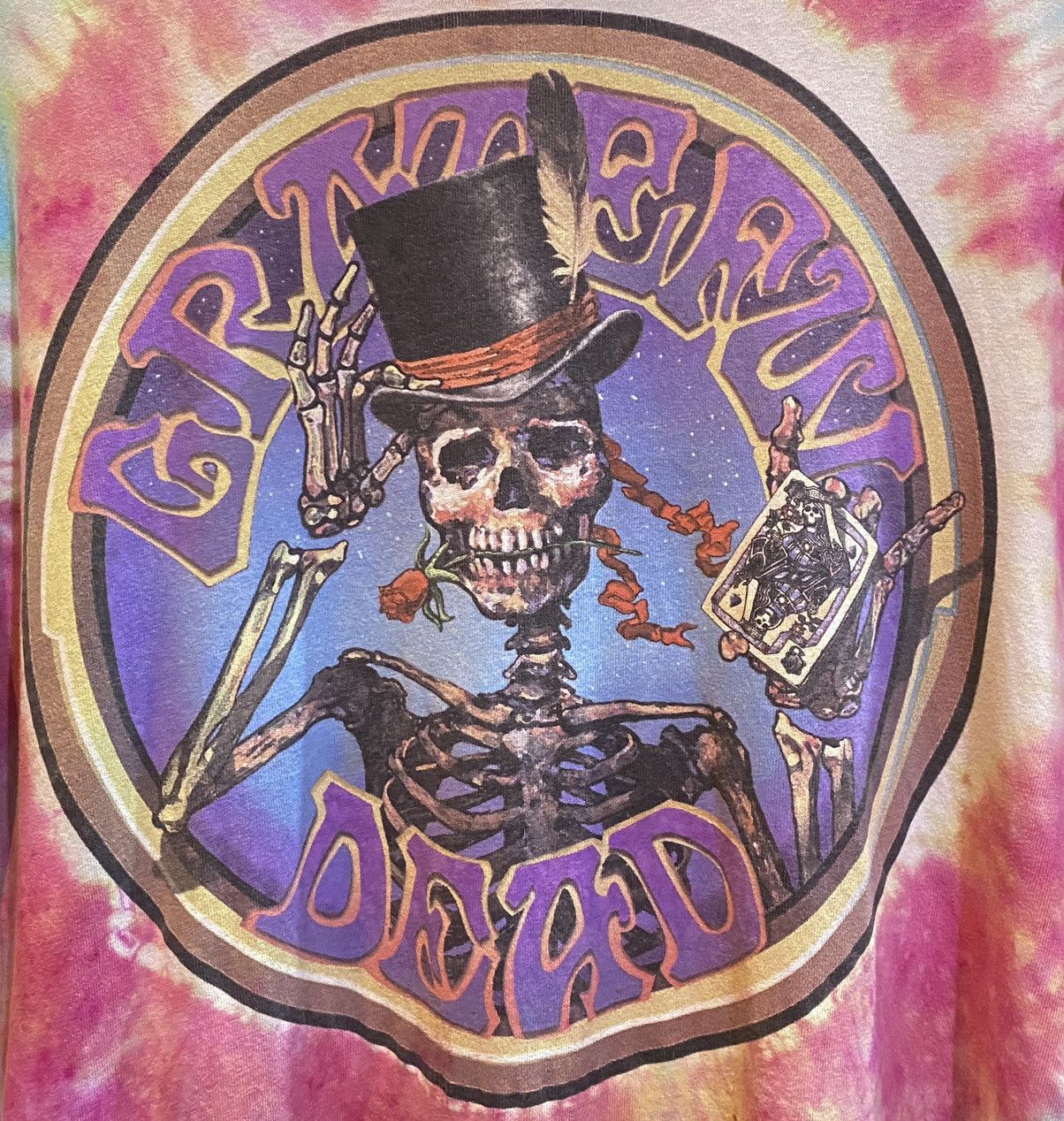 Grateful Dead × Liquid Blue × Vintage T Shirt grateful dead Gfd Card Magician 1999 Vtg Fotl tag Size US L / EU 52-54 / 3 - 3 Thumbnail