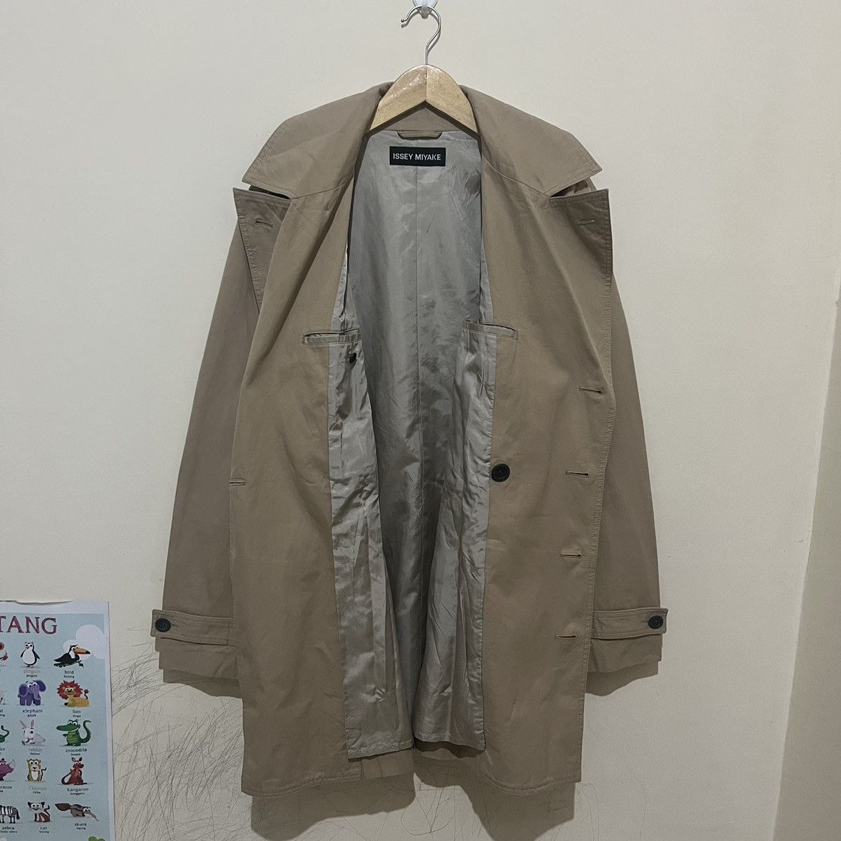 Issey Miyake Issey Miyake Trench Coat Size US L / EU 52-54 / 3 - 9 Thumbnail