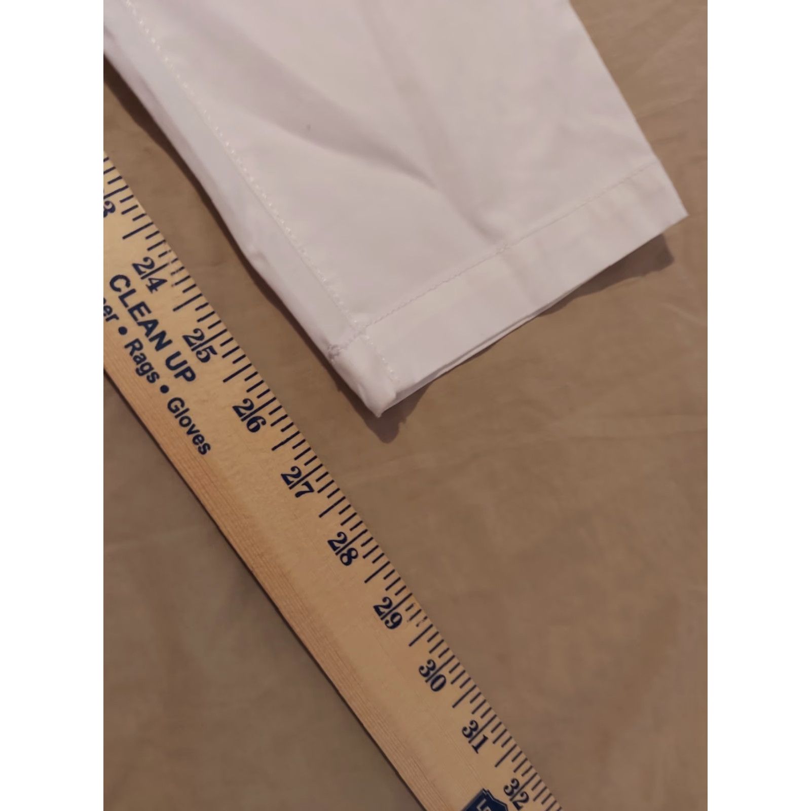 Talbots Womens Talbots Pants Chino White Cotton 12P Petite 12P Chino Cotton White Talbots Pants Womens Petite White 12P Size 34" / US 12 / IT 48 - 6 Thumbnail