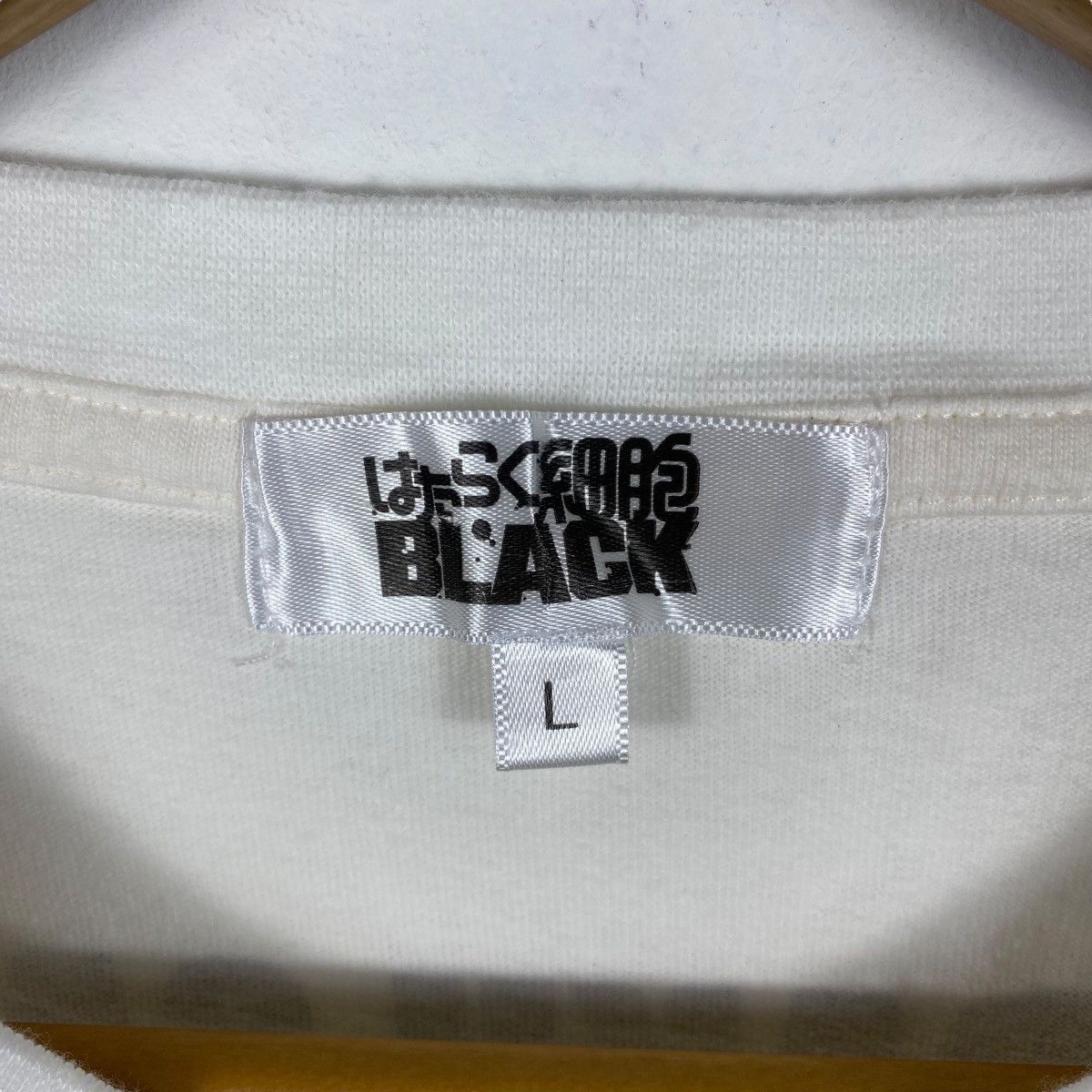 Anime × Japanese Brand HATARAKU SAIBOU Code Black Platelet Anime Manga Tee Shirt Size US L / EU 52-54 / 3 - 6 Thumbnail