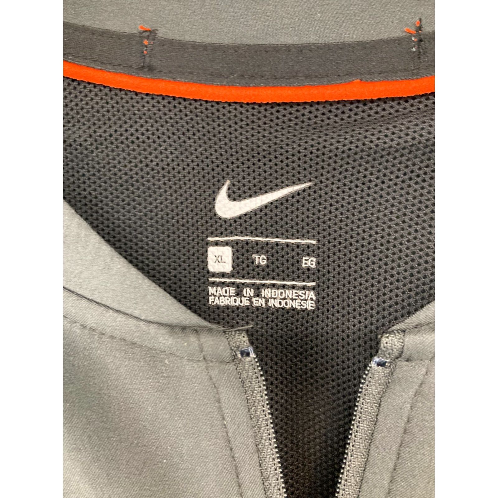 Nike Nike Mens Jacket XL Gray Clemson Swoosh Paw Patch Athletic Full Zip Size US XL / EU 56 / 4 - 7 Thumbnail
