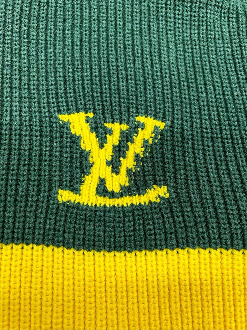 Louis Vuitton Louis Vuitton Green, yellow and red patchwork Jamaican swe Size US XL / EU 56 / 4 - 3 Thumbnail