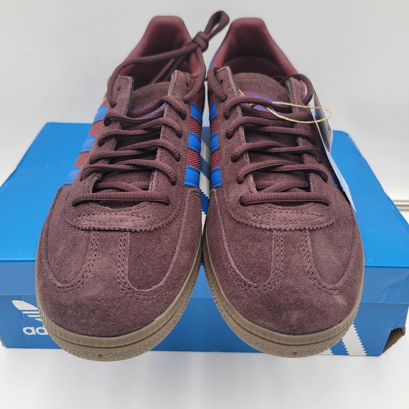 Adidas Adidas Handball Spezial Men Shoes Sz 9, Color: Burgundy/Blue Size US 9 / EU 42 - 3 Thumbnail