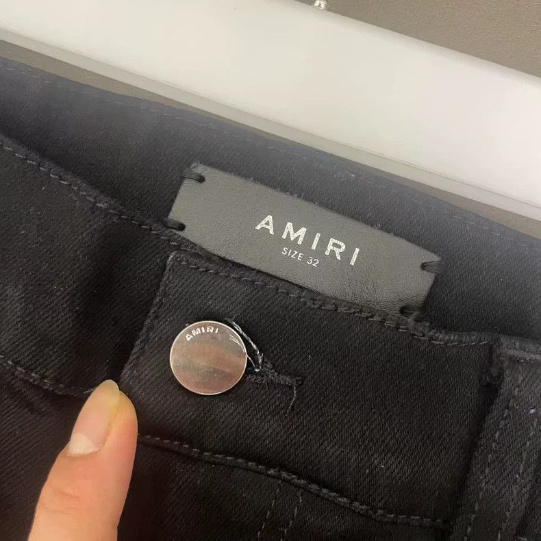 Amiri Amiri 18ss Checkered Denim Pants Size US 32 / EU 48 - 3 Thumbnail