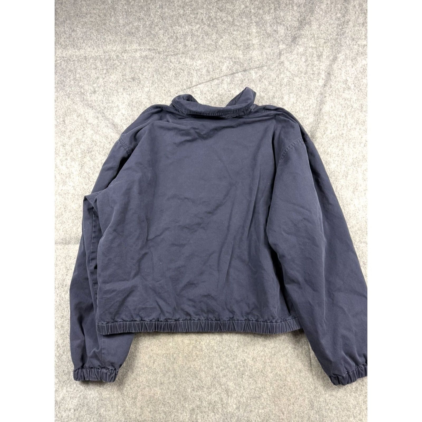 Vintage VINTAGE Duck Head Jacket Navy Blue Full Zip Lined 90s Mens 2XL Casual Workwear Size US XXL / EU 58 / 5 - 6 Thumbnail