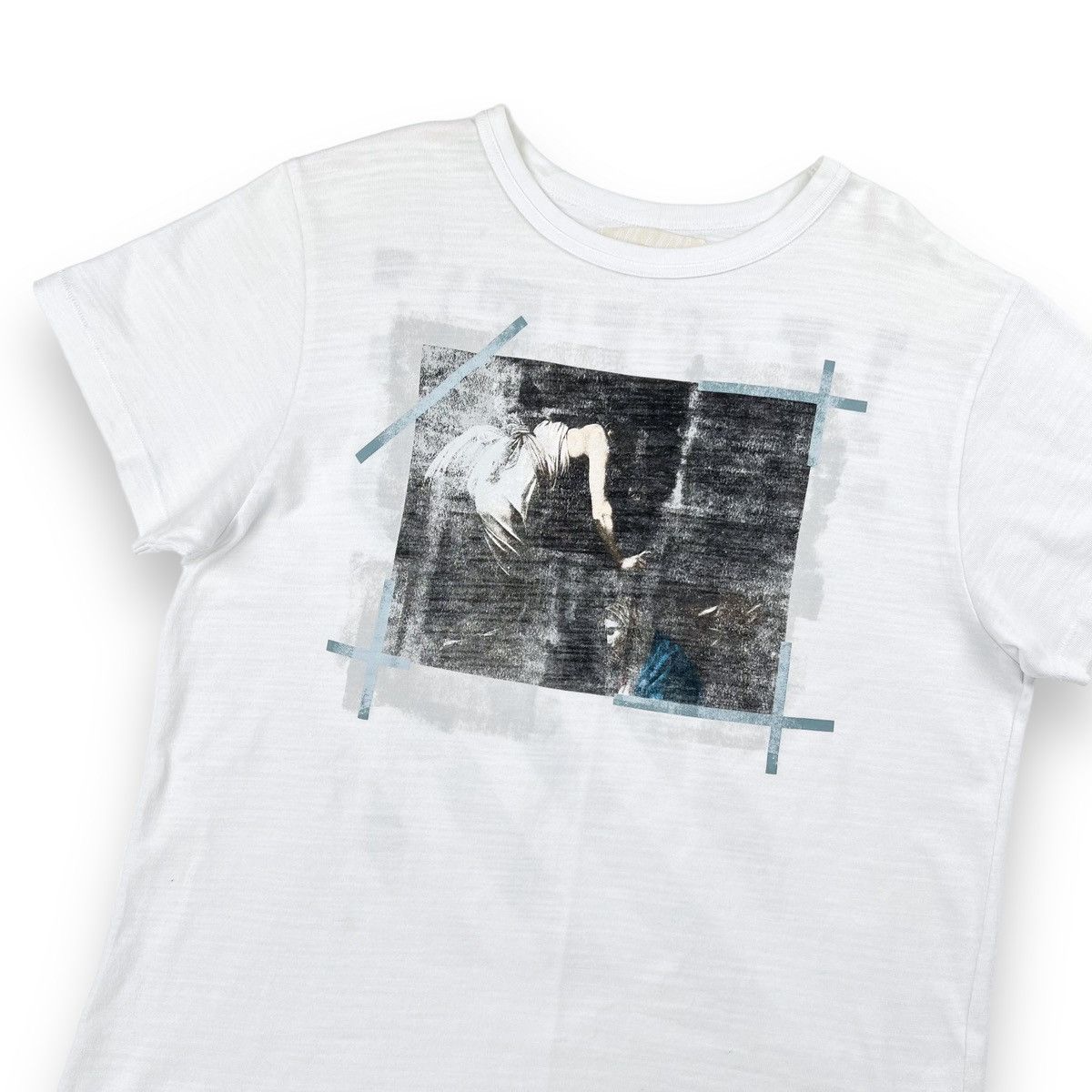 Off-White Off-White Caravaggio White T Shirt Size US M / EU 48-50 / 2 - 1 Thumbnail