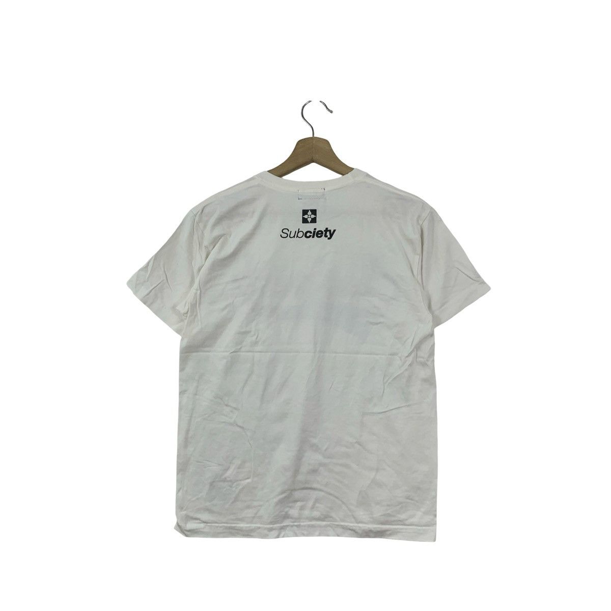 Other SUBCIETY Bold Script Logo Street Fashion Tee Shirt Top Size US S / EU 44-46 / 1 - 6 Thumbnail