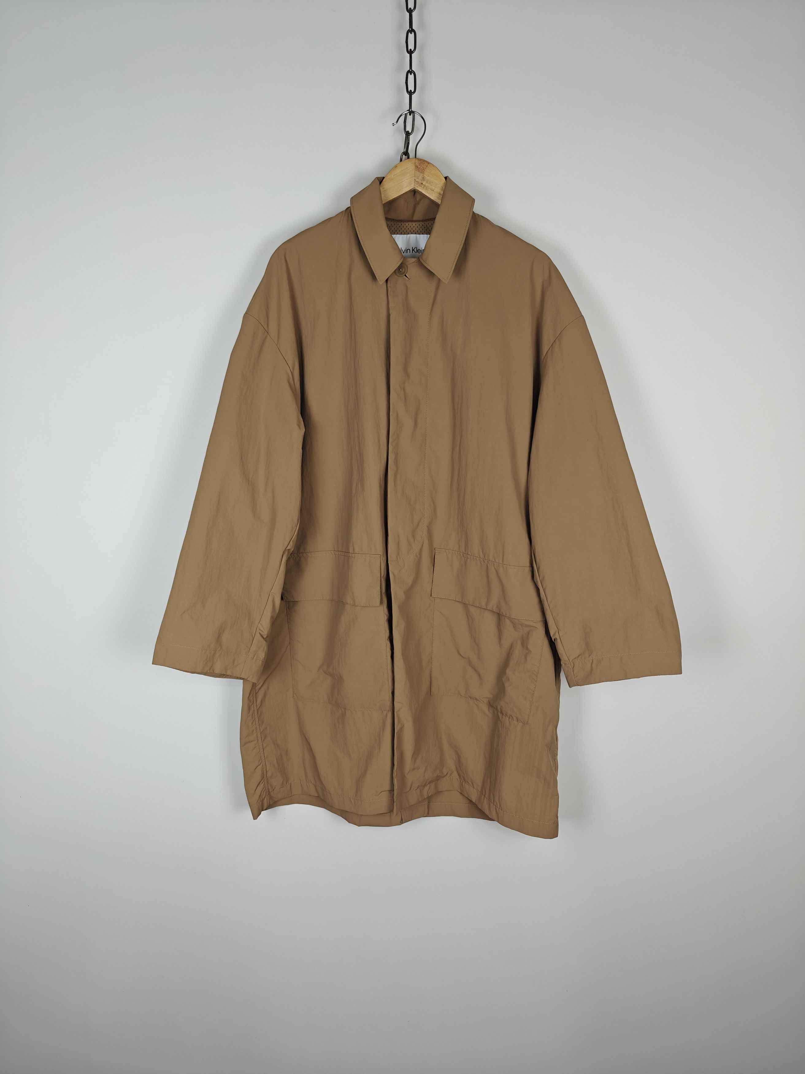 Calvin Klein Calvin Klein Trench Jacket Light Brown size M Size US M / EU 48-50 / 2 - 1 Thumbnail