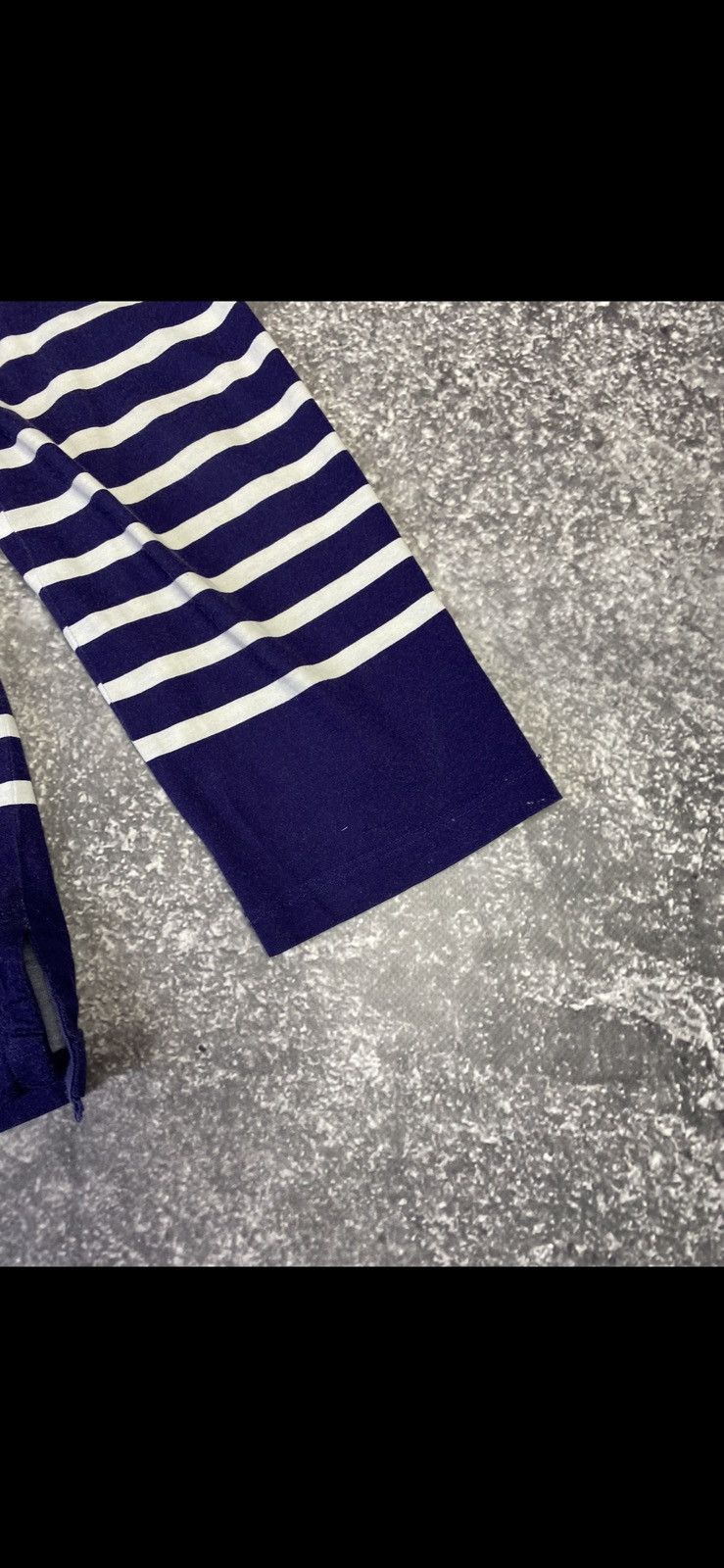 A.P.C. × Vintage Mens Vintage A.P.C Striped Long Sleeve T Shirt Tee Size US M / EU 48-50 / 2 - 12 Thumbnail