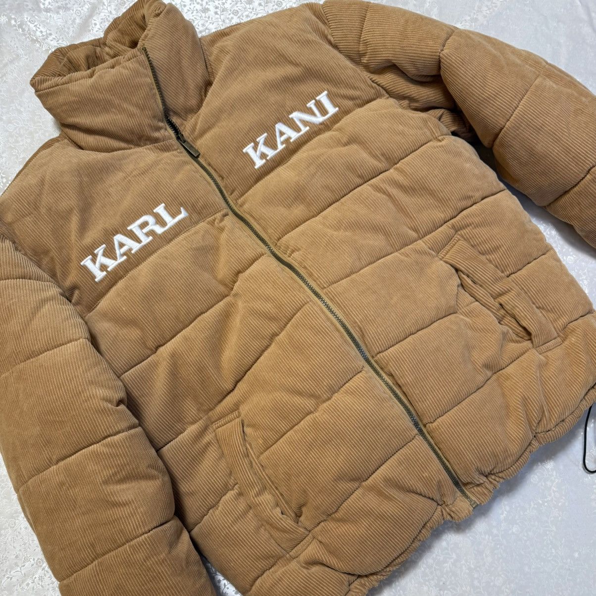 Karl Kani Karl Kani brown puffer-jacket Xl Size US XXL / EU 58 / 5 - 4 Thumbnail