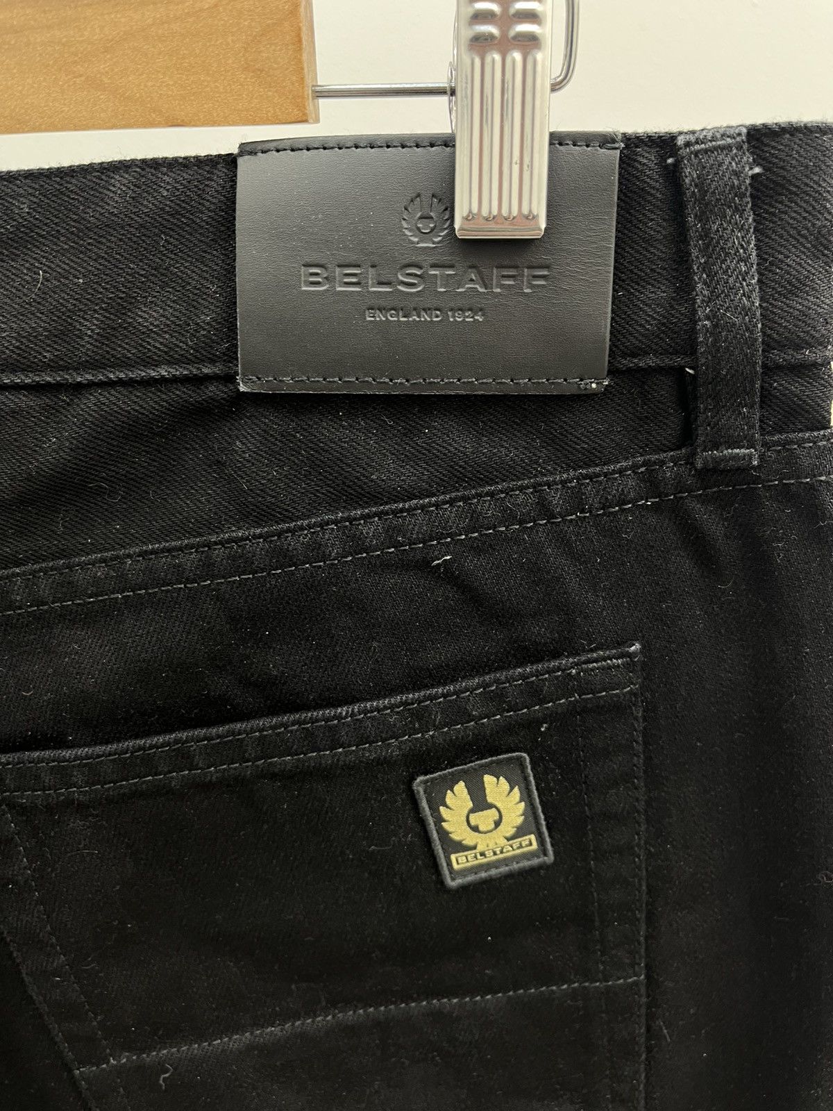 Belstaff Belstaff Gold Black Denim Jeans Size US 36 / EU 52 - 3 Thumbnail
