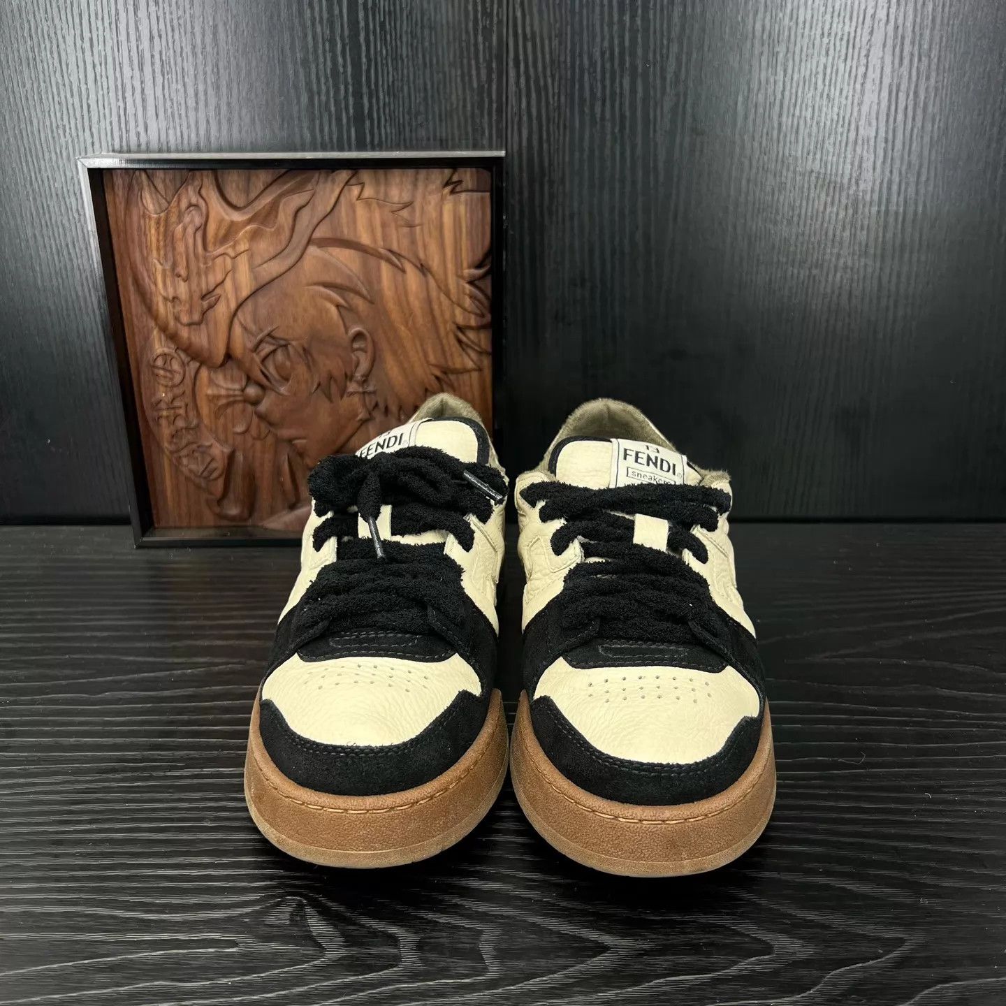 Fendi Fendi Match Black & White Size 5/39 Liner Wear Size US 6 / EU 39 - 2 Thumbnail