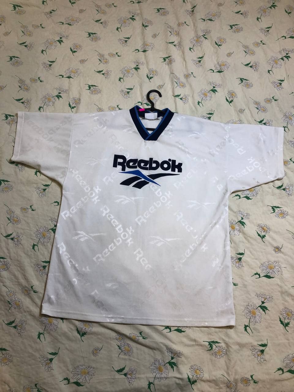 Reebok Mens Vintage T Shirt Reebok Big Logo XL Size US XL / EU 56 / 4 - 1 Thumbnail