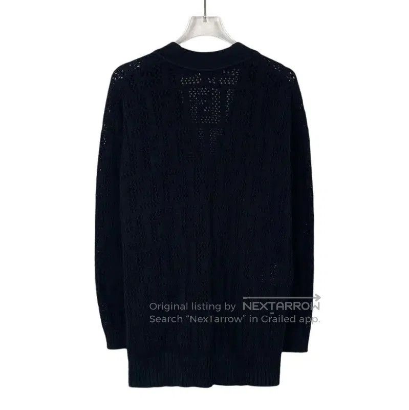 Fendi Fendi Black Cotton Women's Cardigan . Size XS / US 0-2 / IT 36-38 - 2 Thumbnail