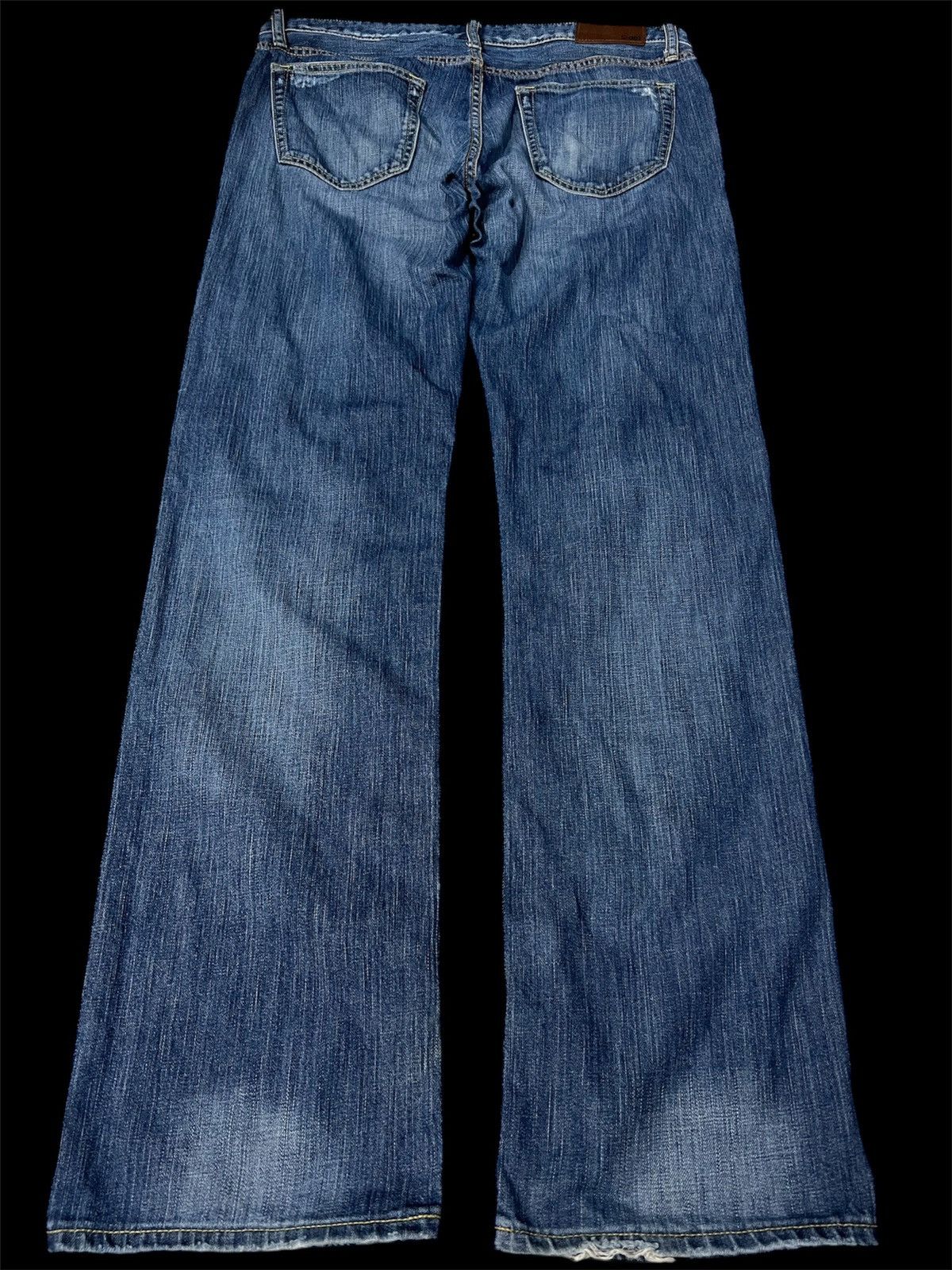If Six Was Nine × Uniqlo VINTAGE 90’s STYLE UNIQLO S001 DISTRESSED JEANS Size US 34 / EU 50 - 2 Thumbnail