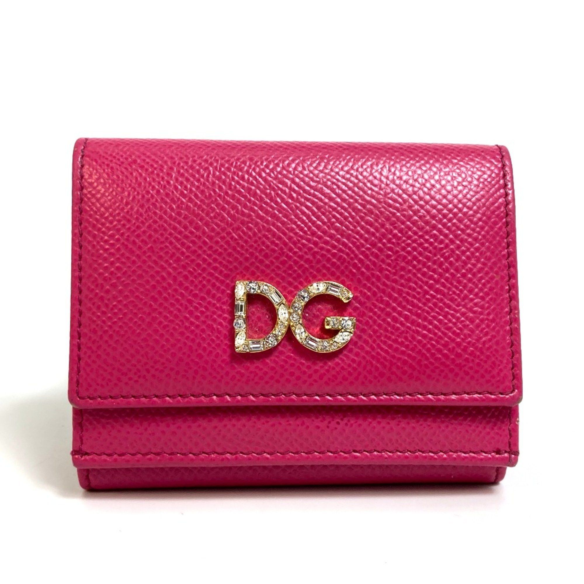 Dolce & Gabbana DOLCE&GABBANA Dorgava Compact wallet Trifold wallet pink Size ONE SIZE - 1 Thumbnail