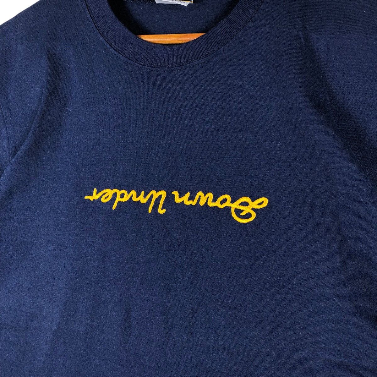 Vintage KEN DONE Under Down Embroidery T-Shirt Size US M / EU 48-50 / 2 - 3 Thumbnail