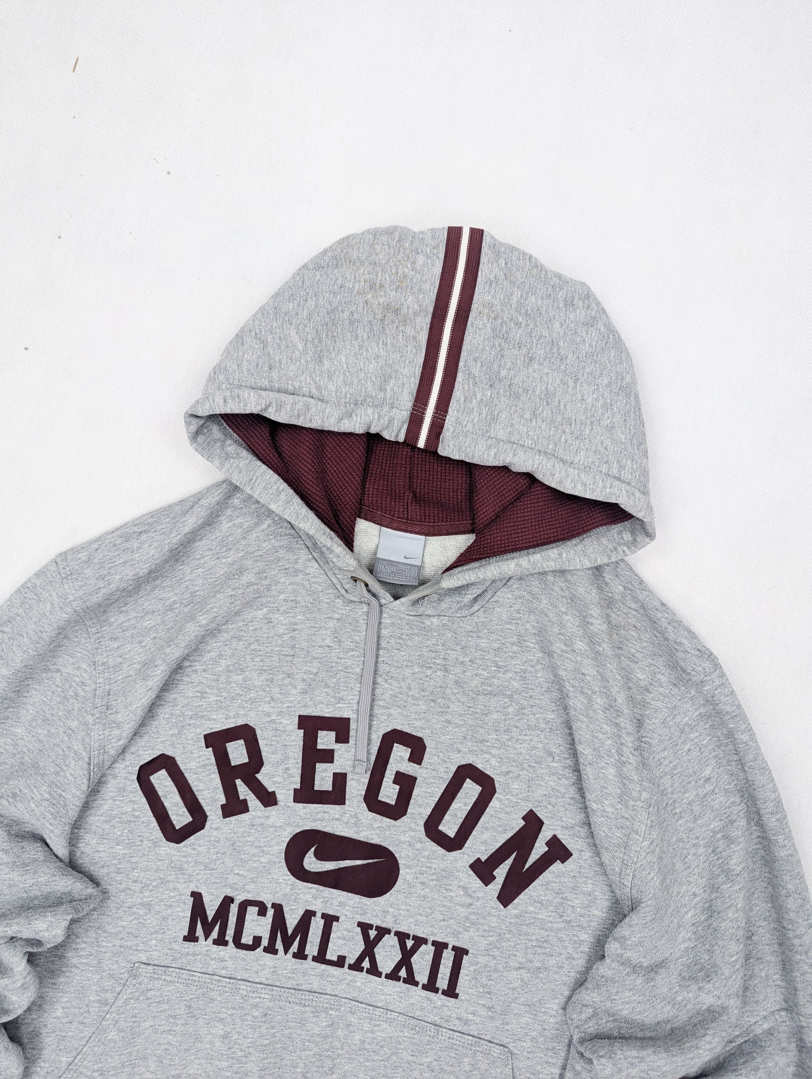 Nike Nike Oregon grey hoodie L vintage Size US L / EU 52-54 / 3 - 2 Thumbnail