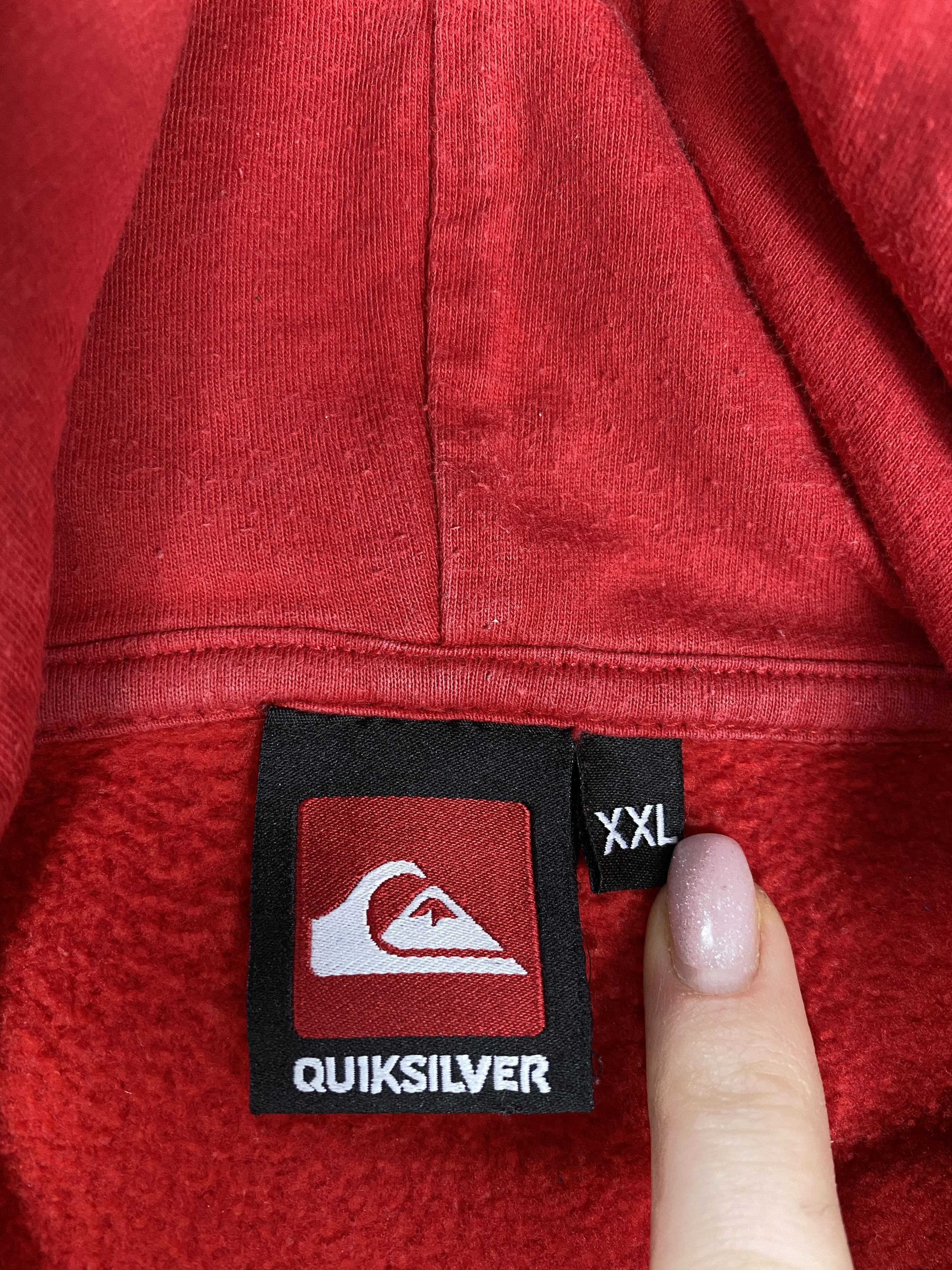 Quiksilver × Vintage Quiksilver vintage center logo hoodie y2k Size US XXL / EU 58 / 5 - 7 Thumbnail