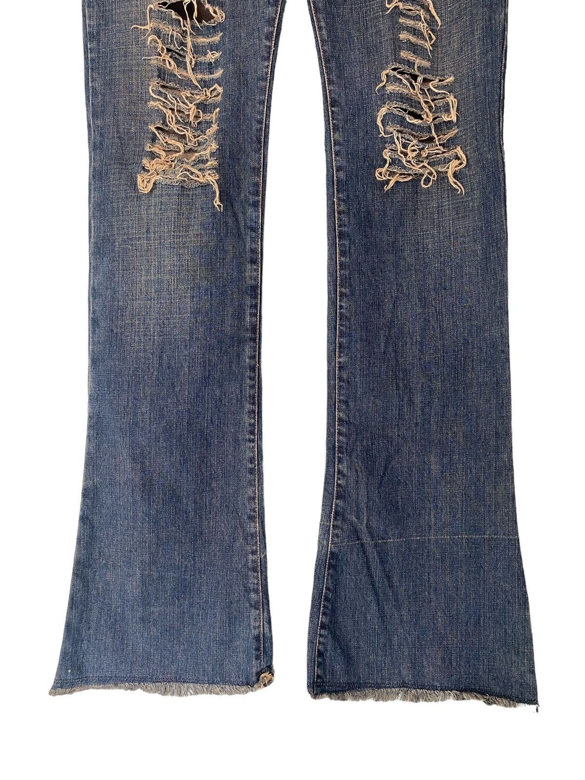 Dolce & Gabbana Rare DOLCE & GABBANA Distressed Flare Jeans W32” Size 32" / US 10 / IT 46 - 5 Thumbnail