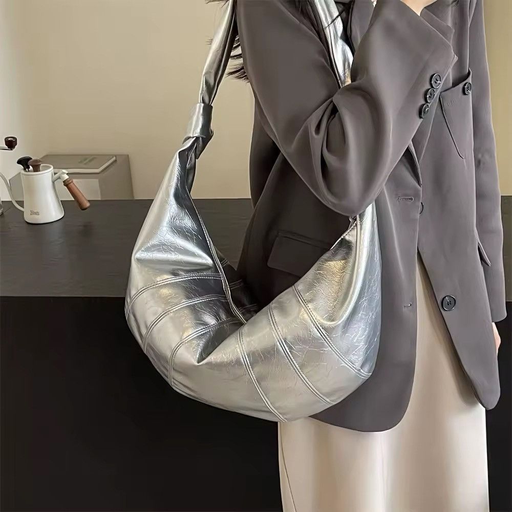 Designer Lightweight Pu Leather Casual Crossbody Bag Y2k Unisex Size ONE SIZE - 2 Thumbnail
