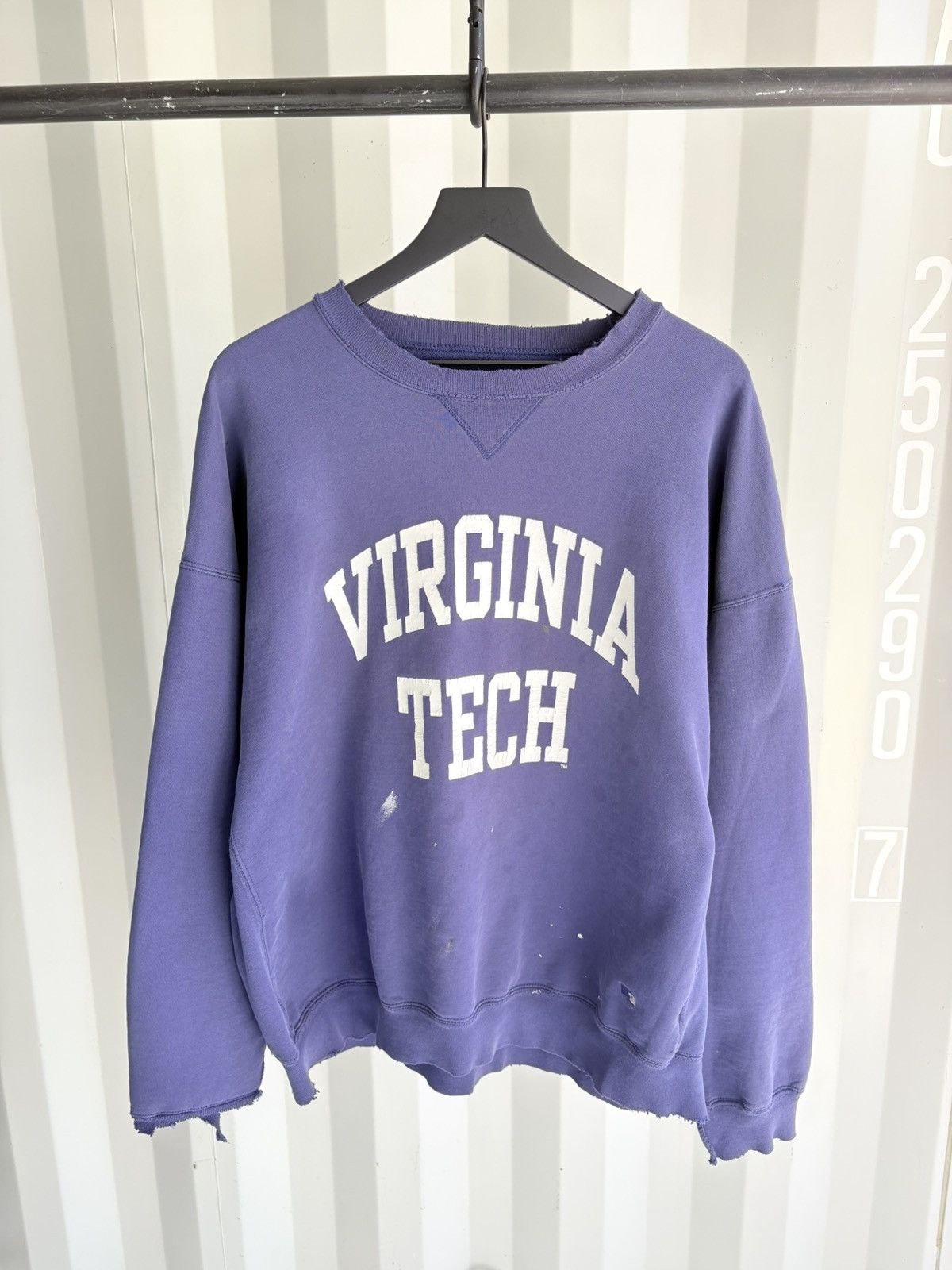 Vintage Vintage Virginia Tech Thrashed Sun Faded Hoodie ERD Grunge Size US XXL / EU 58 / 5 - 1 Thumbnail